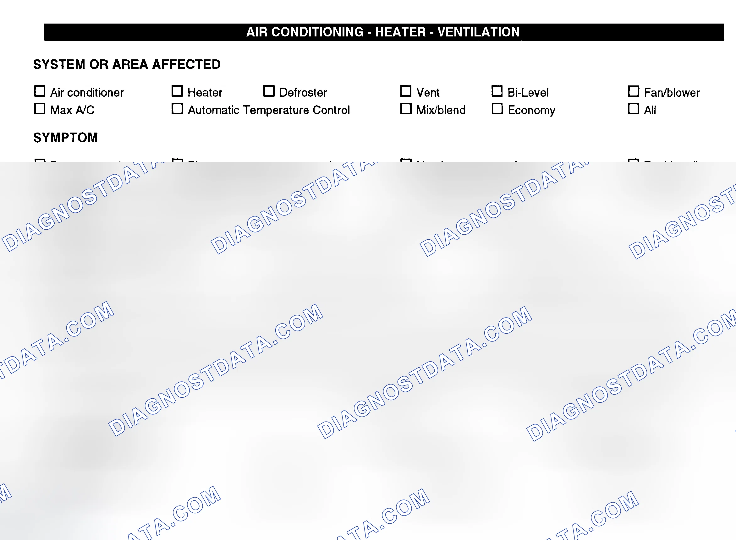 Scheme 8: Air Conditioning, Heater & Ventilation