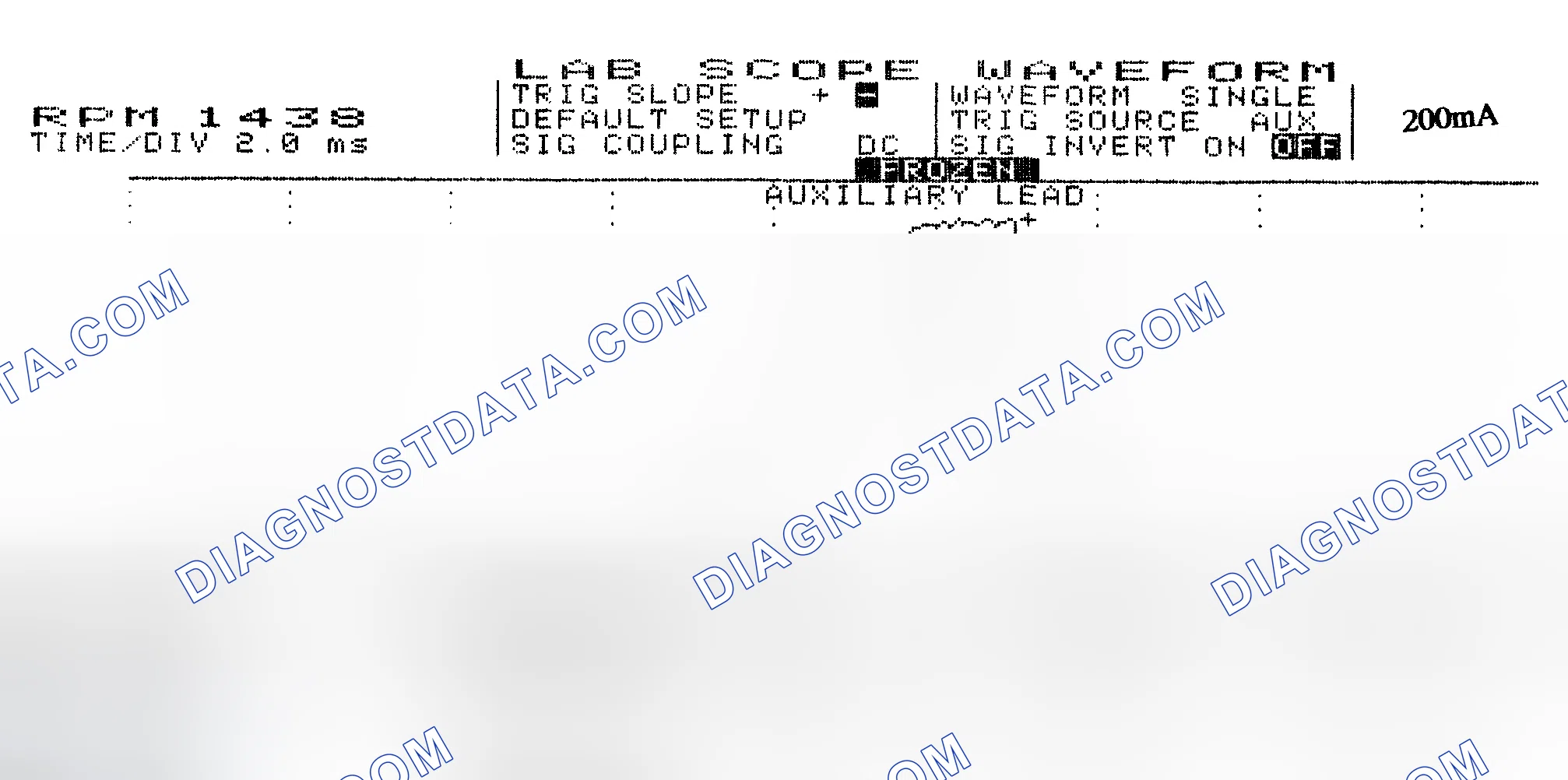 Scheme 15: Single Injector w/Normal Current Flow - Current Pattern