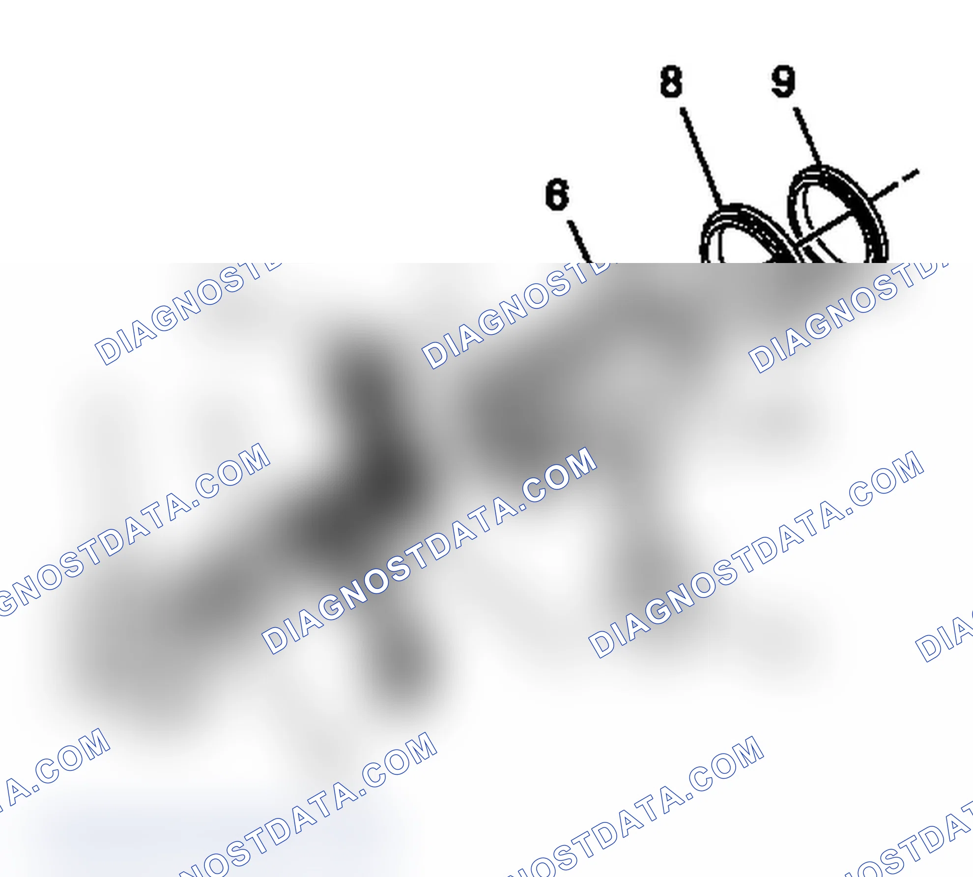 Scheme 9: Spare Wheel Hoist Lock Cylinder Coding