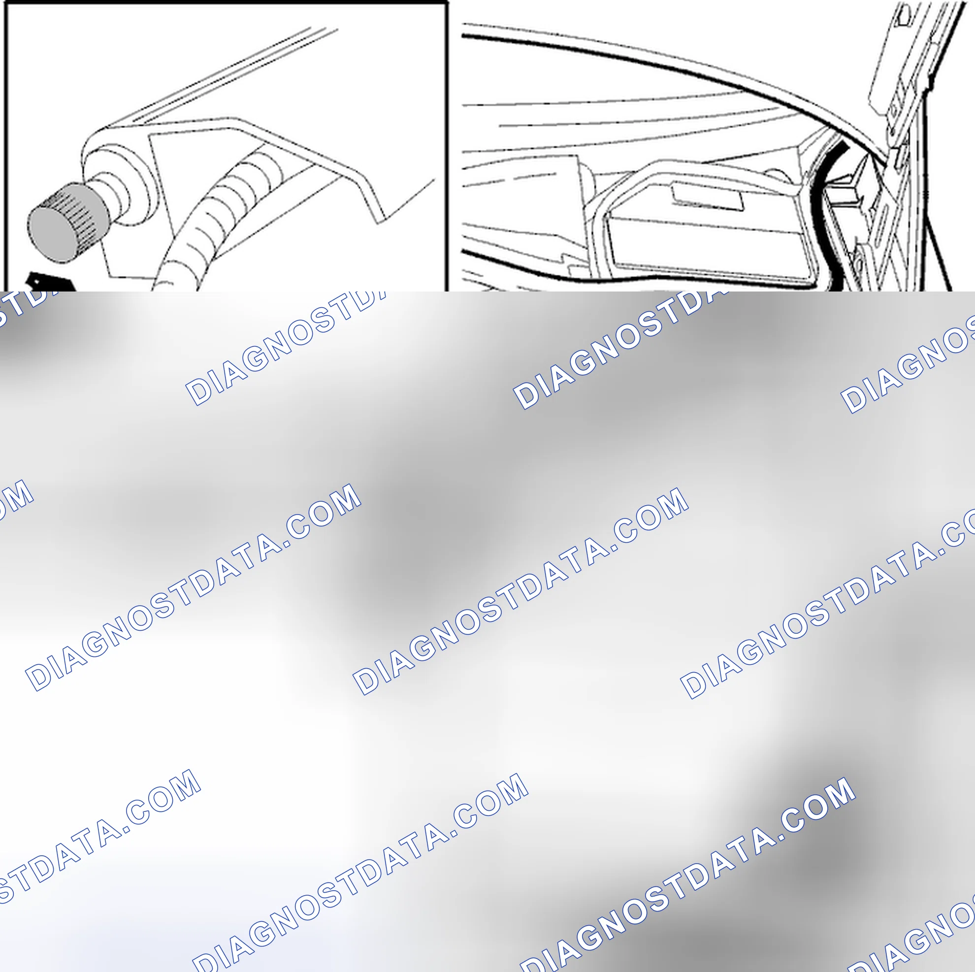 Scheme 184: Connecting Fuel Pressure Gauge