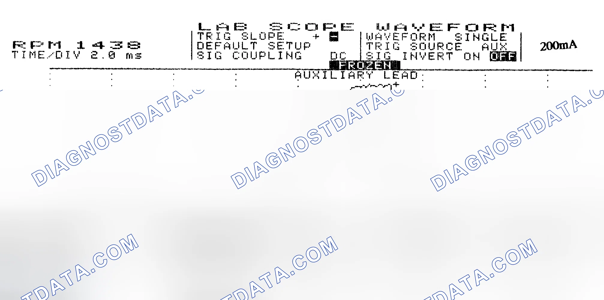 Scheme 15: Single Injector w/Normal Current Flow - Current Pattern