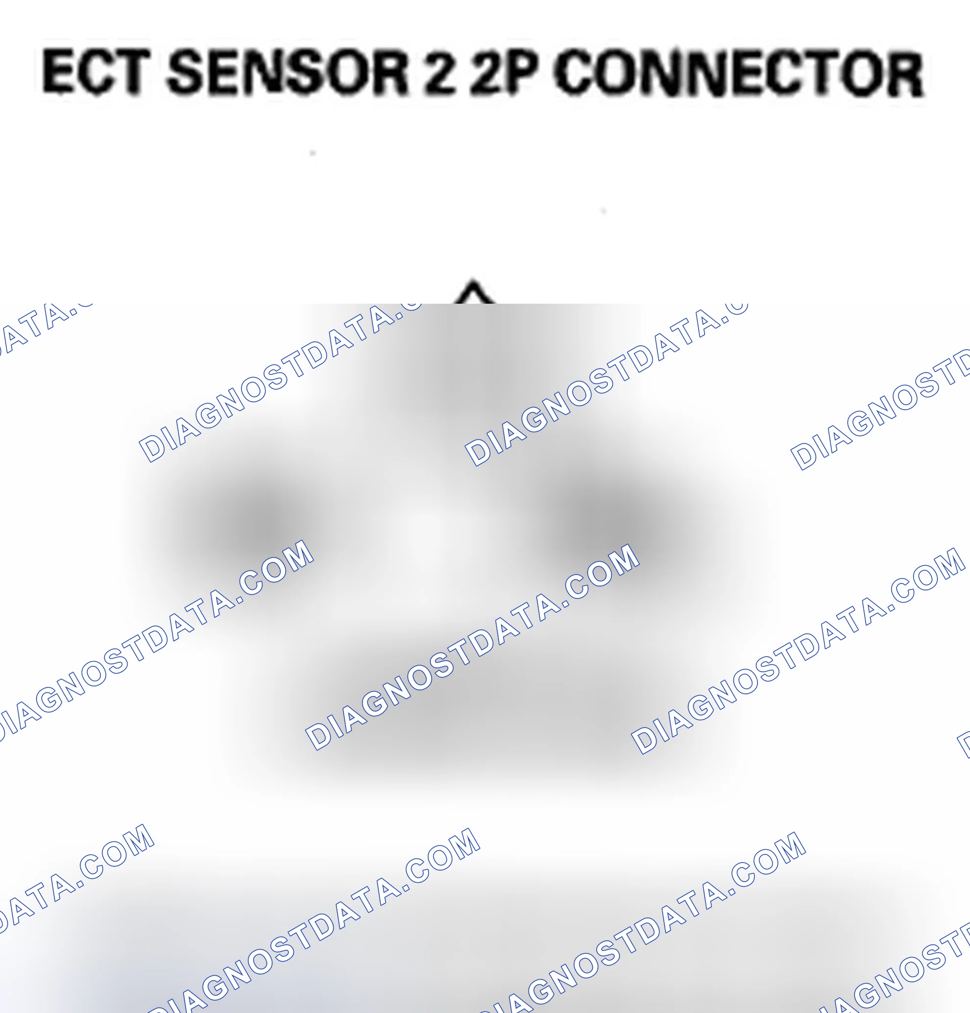 Scheme 334: DTC P2185: ECT Sensor 2 Circuit High Voltage