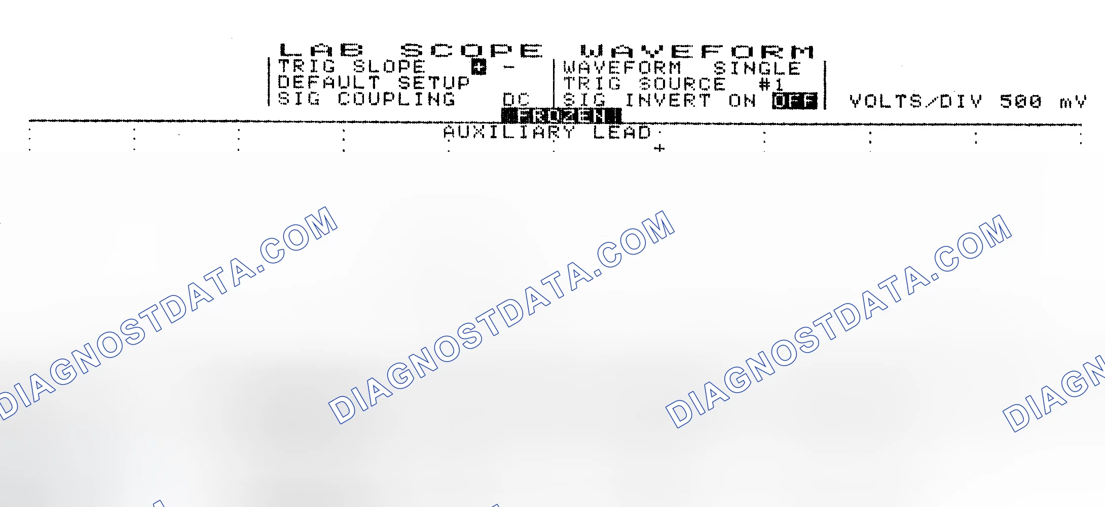 Scheme 10: Single Injector w/Excessive Current Flow - Current Pattern