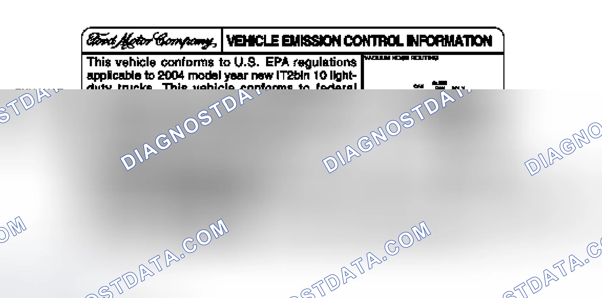 Scheme 199: Engine/Evaporative Emission System Information