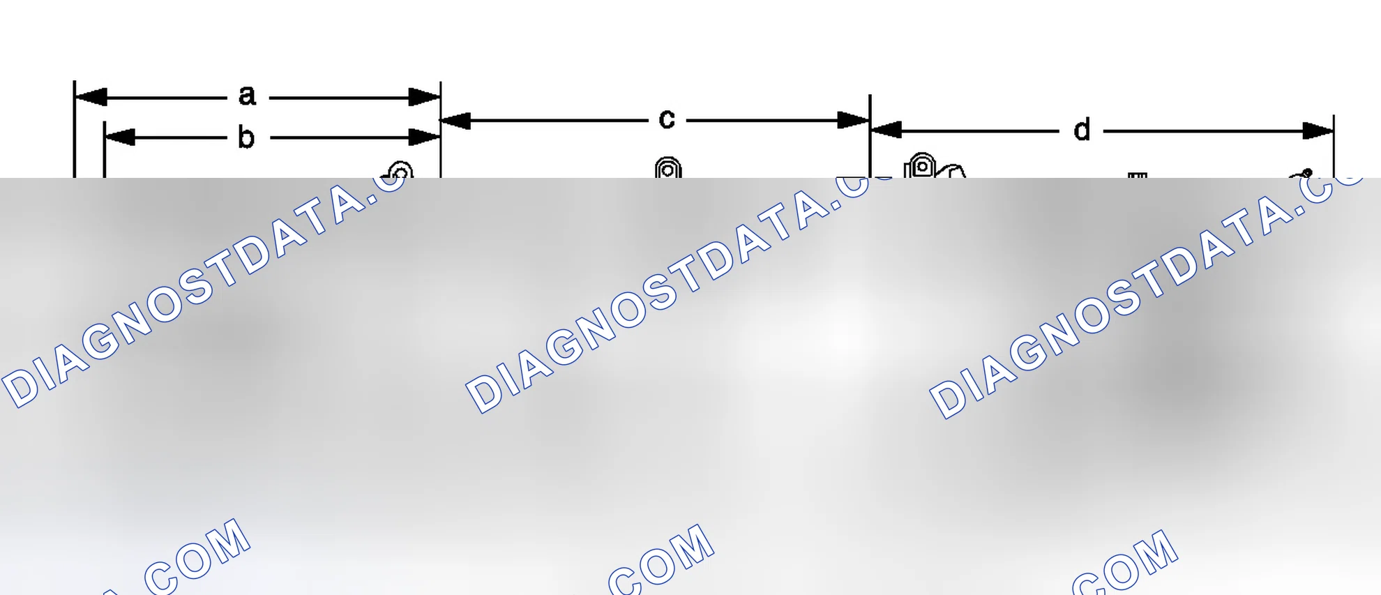 Scheme 2: Dimensions - Frame (1500 Sub/Yukon XL/Avalanche 2WD/4WD)