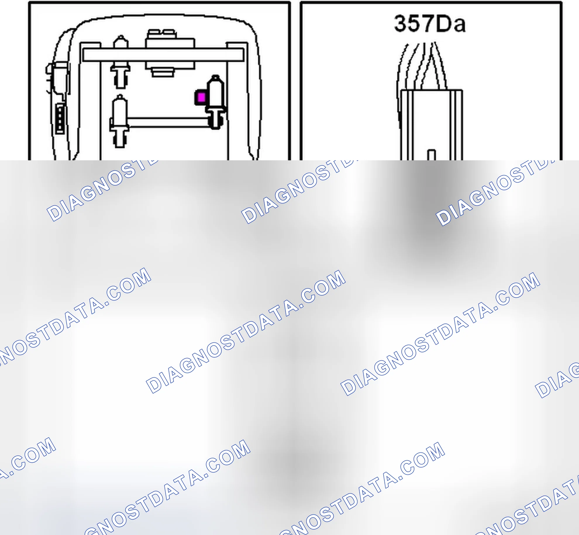 Scheme 208: Motor, Legroom Adjustment, Electrically Adjustable Driver's Seat (357Da)