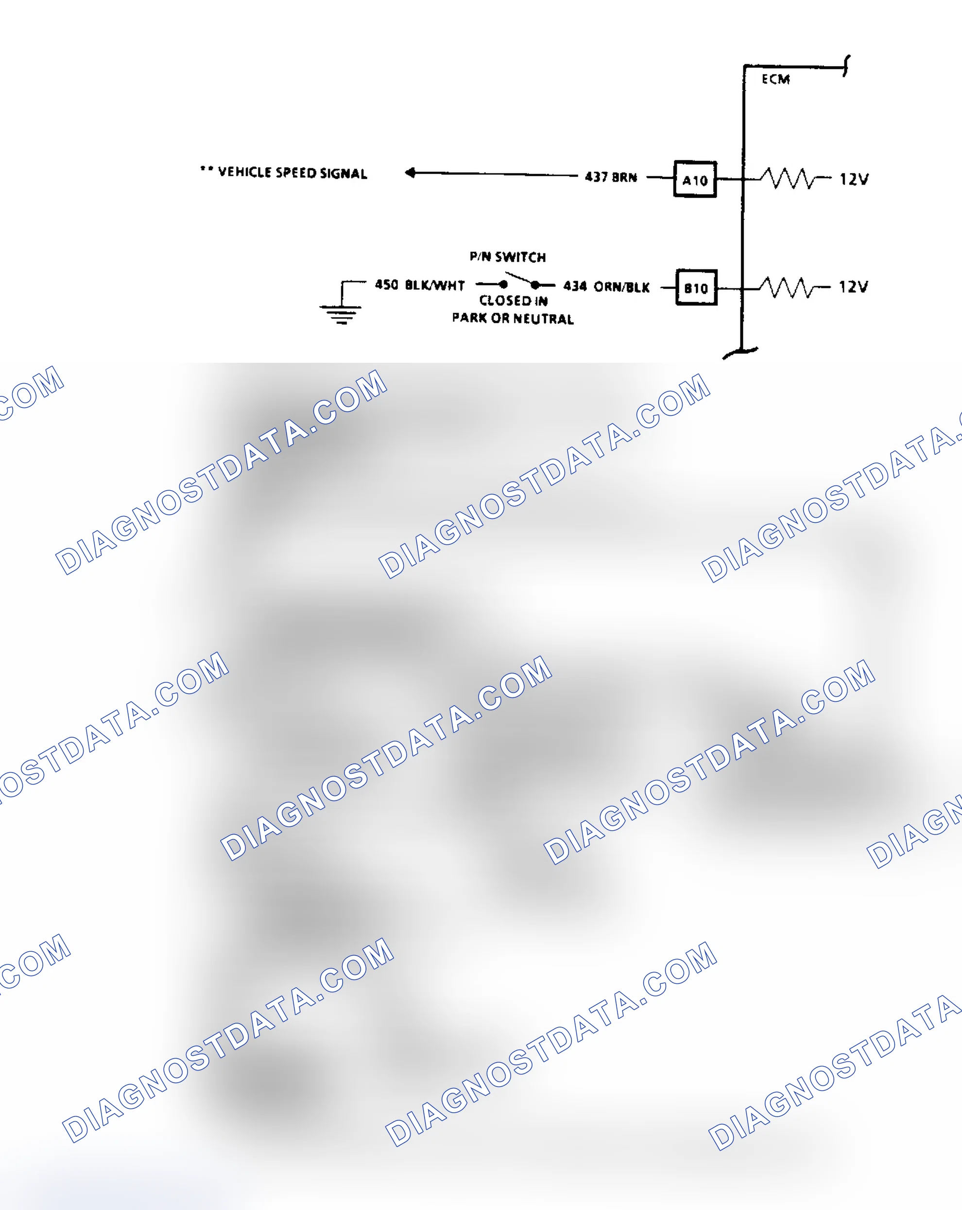Scheme 128: Code 24 - Vehicle Speed Sensor Fault ("SCAN" Diagnostics)