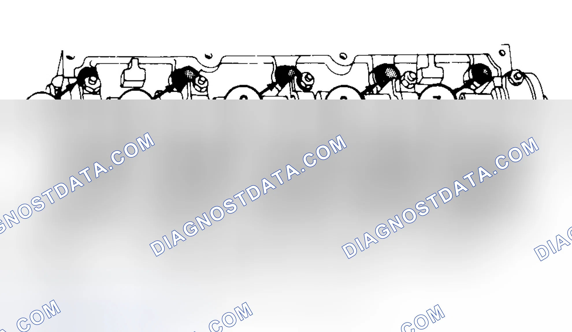Scheme 7: Typical Cylinder Head Tightening or Loosening Sequence
