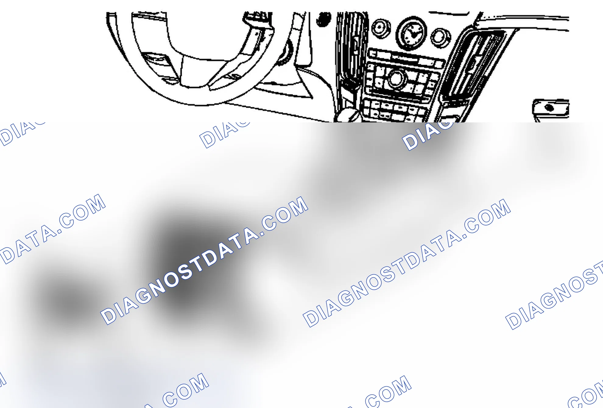 Scheme 117: Front Floor Console Rear Cover Replacement