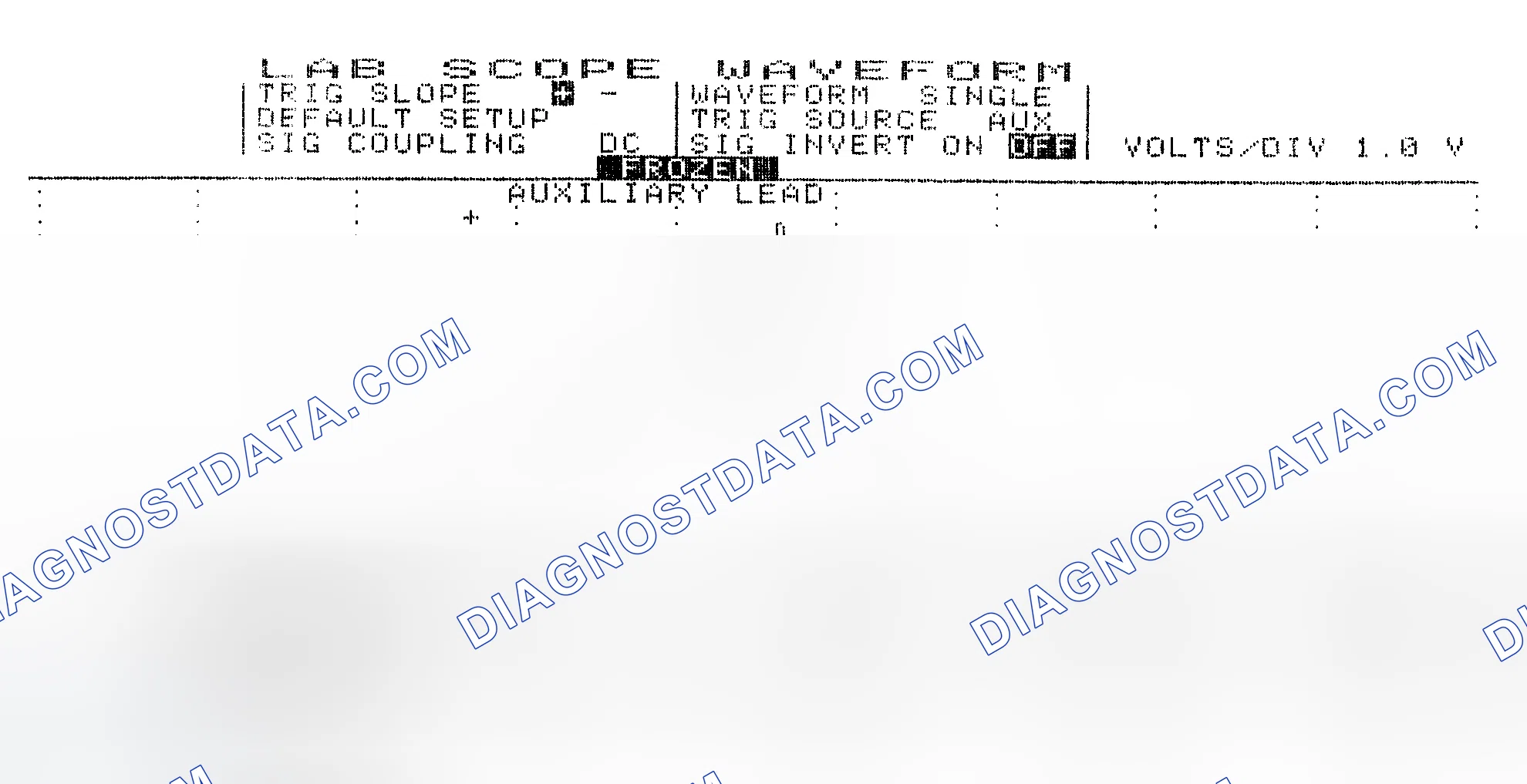 Scheme 19: Single Injector w/Excessive Current Flow - Current Pattern