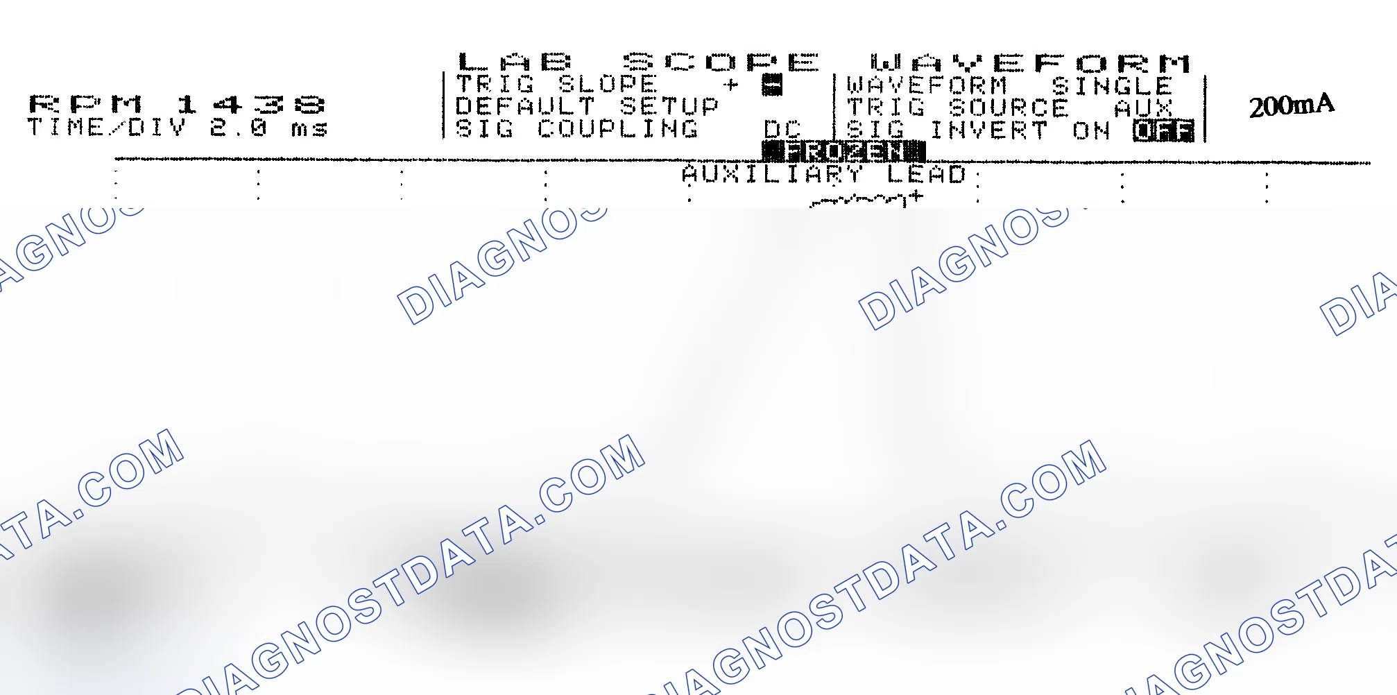 Scheme 15: Single Injector w/Normal Current Flow - Current Pattern