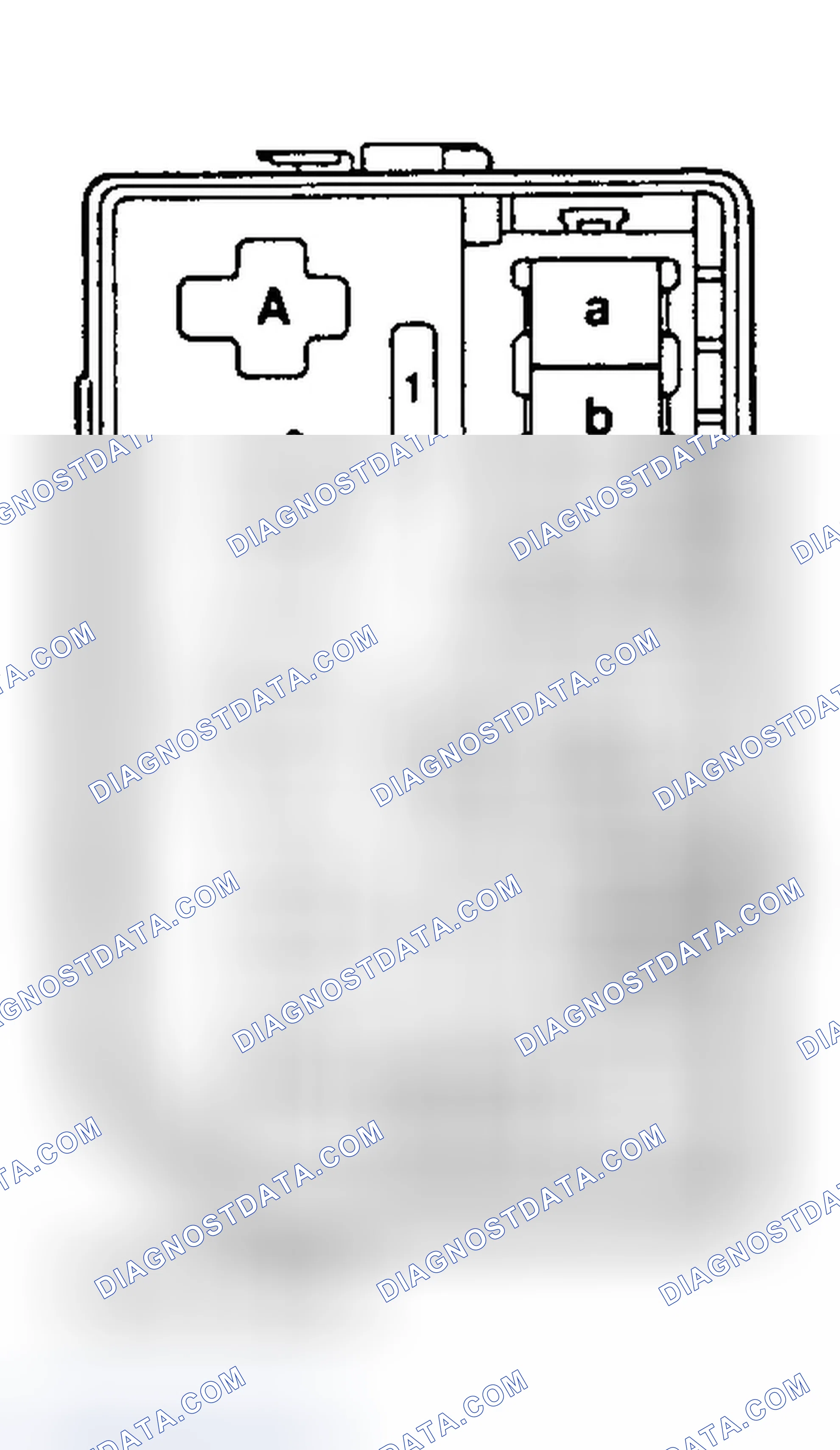 Scheme 6: ENGINE COMPARTMENT FUSE PANEL IDENTIFICATION - 1994