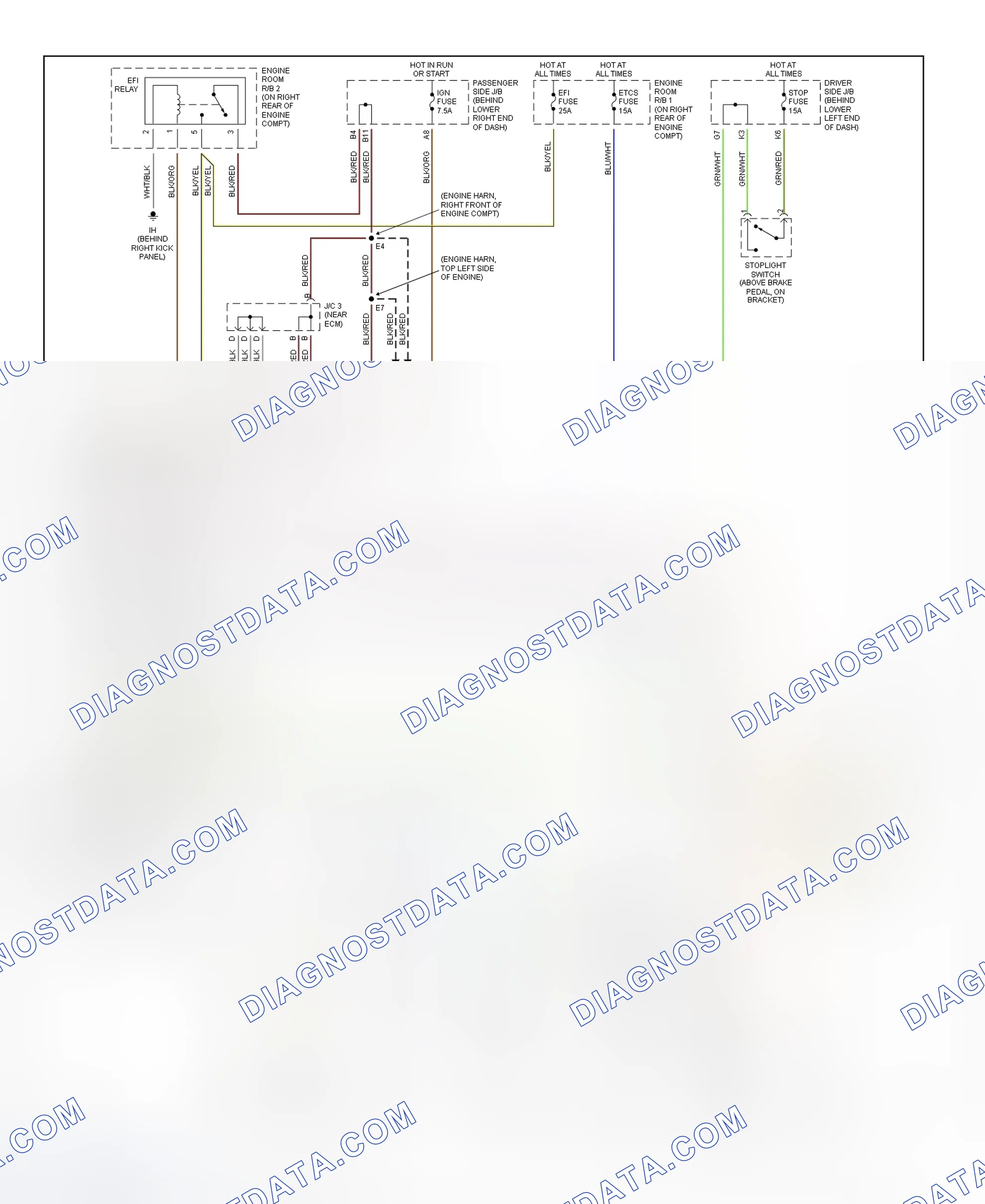 Scheme 48: Transmission Electronic Control System Wiring Diagram (2002 IS 300 - 2 Of 2)