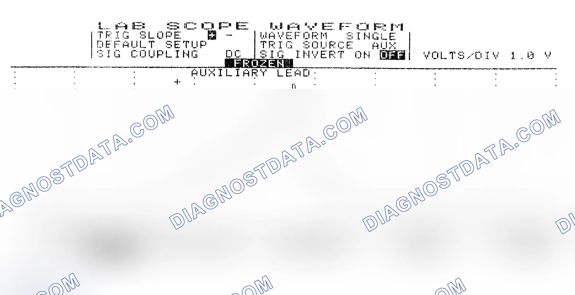 Scheme 19: Single Injector w/Excessive Current Flow - Current Pattern