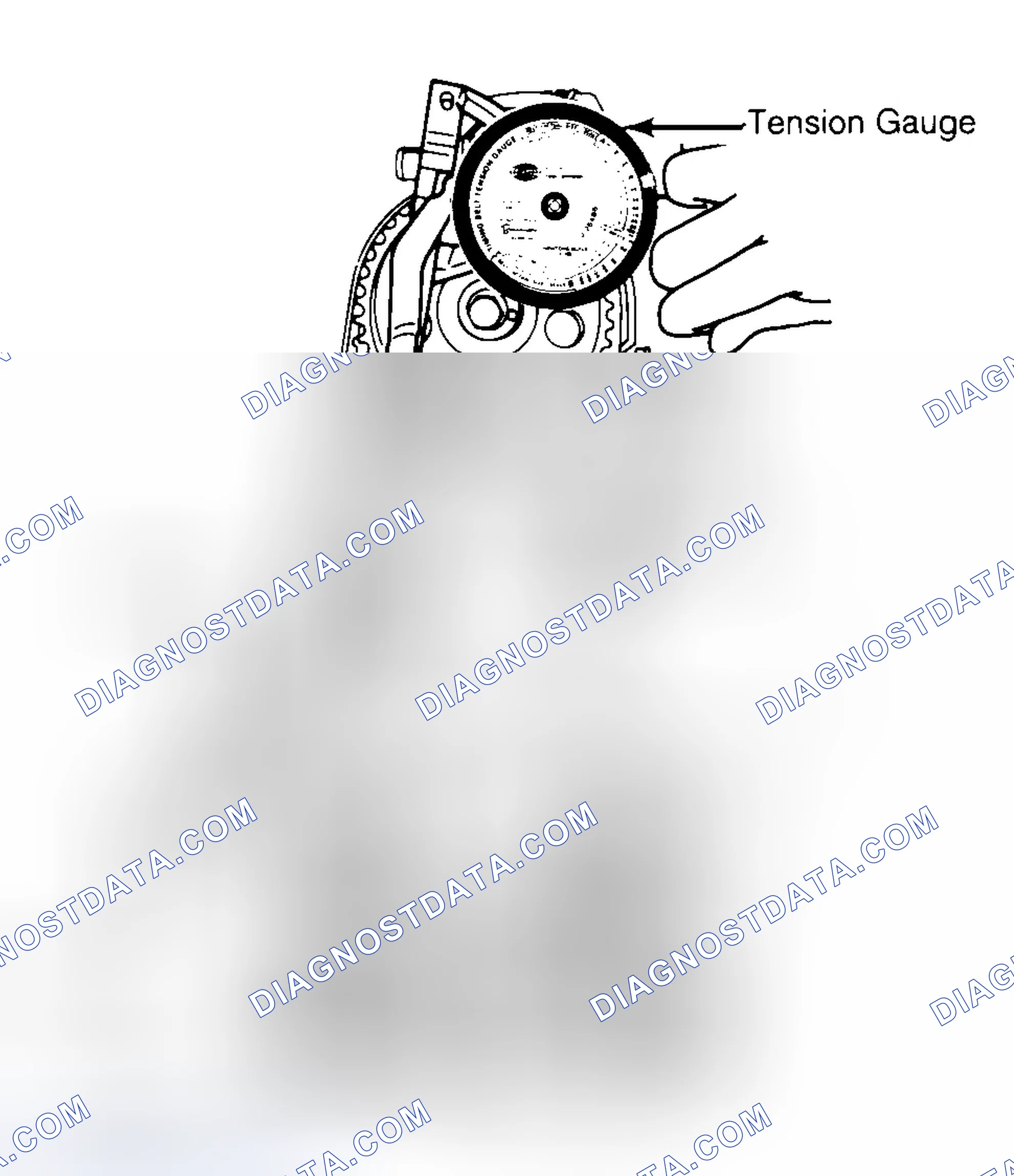 Scheme 3: Adjusting Typical Timing Belt Tension