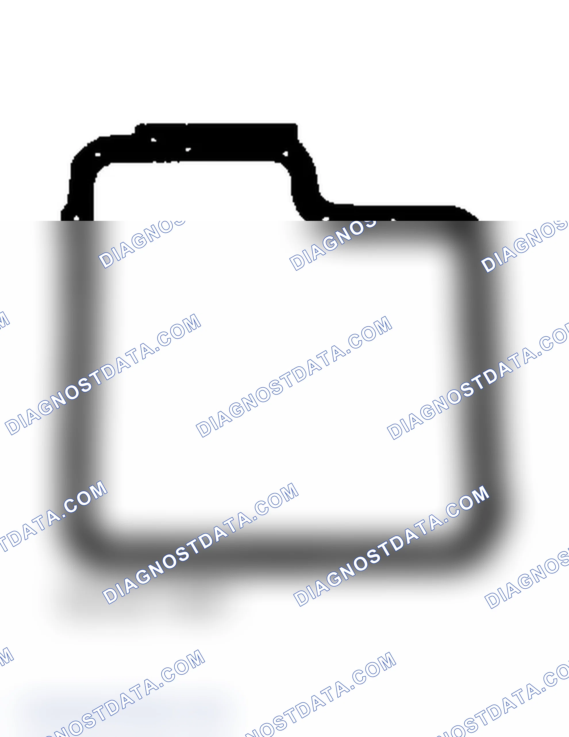 Scheme 46: Identifying Oil Pan Gasket (C-6)