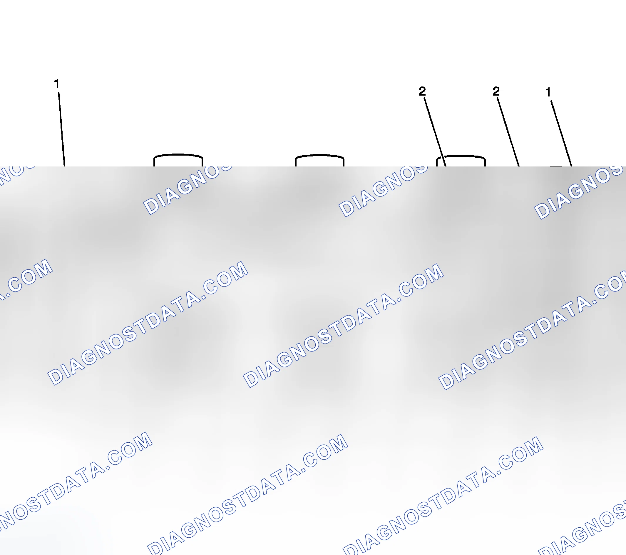 Scheme 200: Right Cylinder Head Exhaust Face
