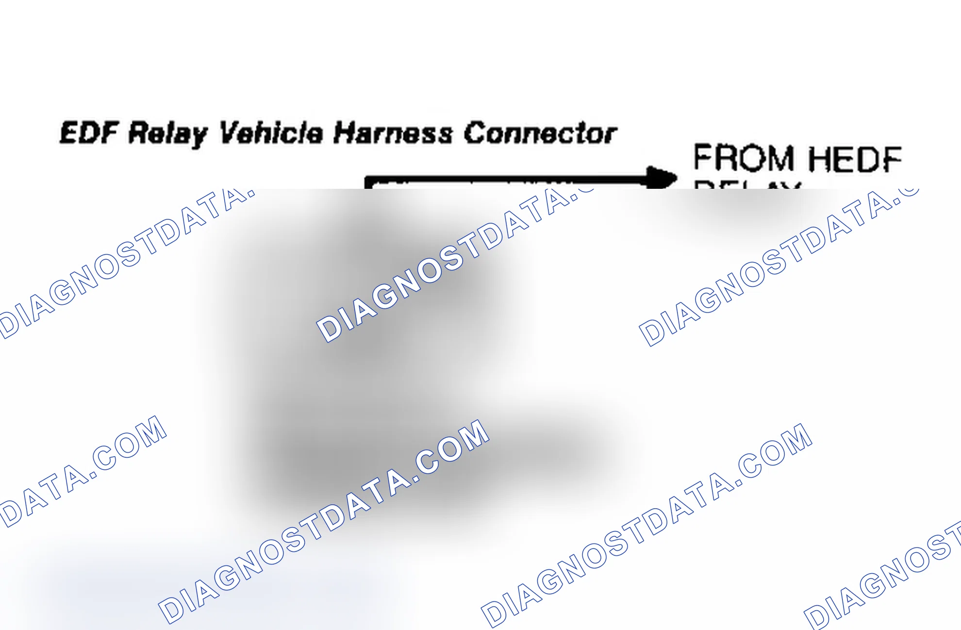 Scheme 40: EDF Relay Vehicle Harness Connector