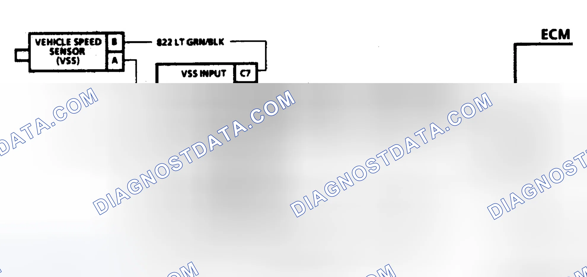 Scheme 42: Code 24 Schematic ("C" & "K" Series 5.7L M/T) Vehicle Speed Sensor