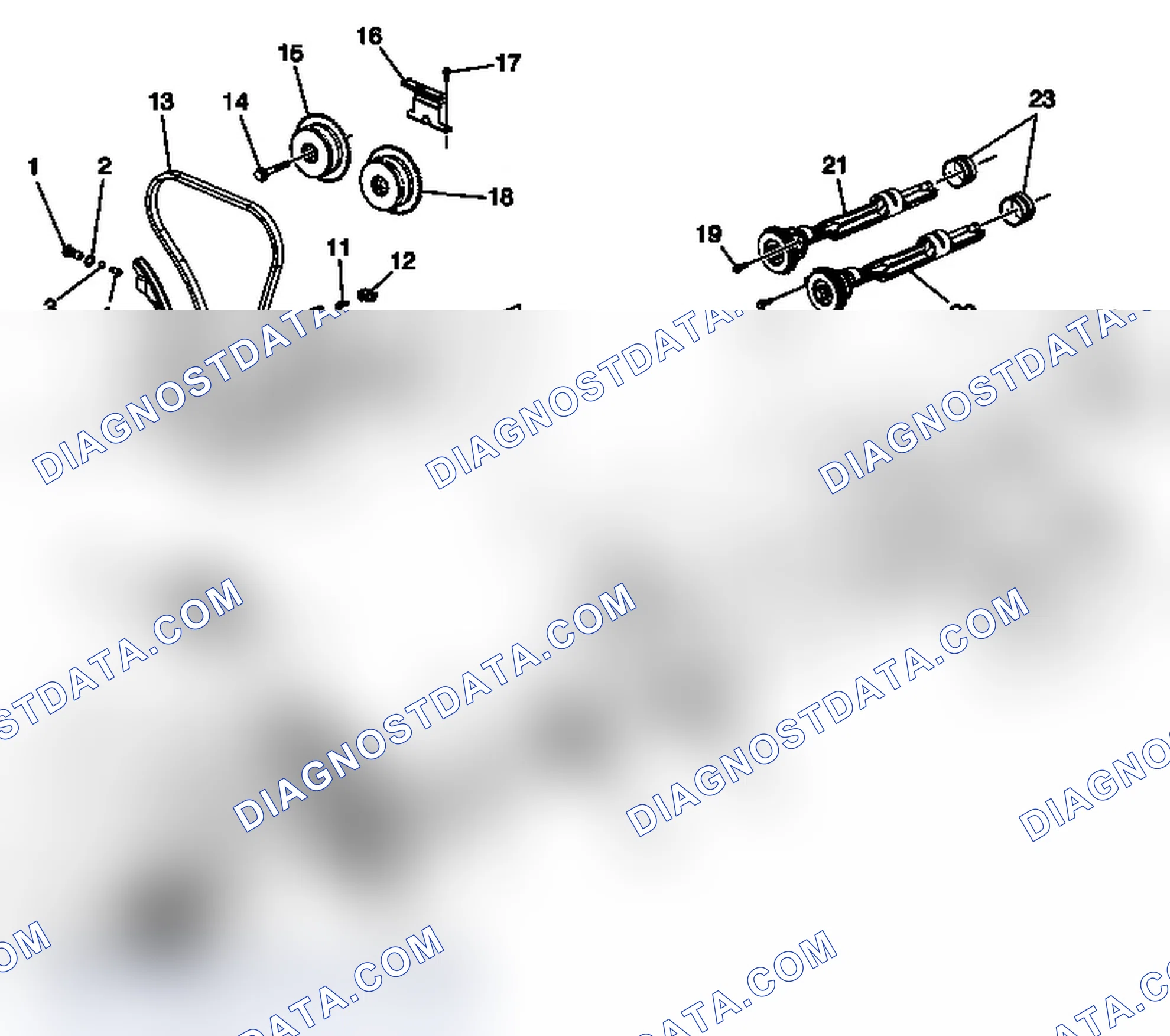 Scheme 21: Timing Chain and Components