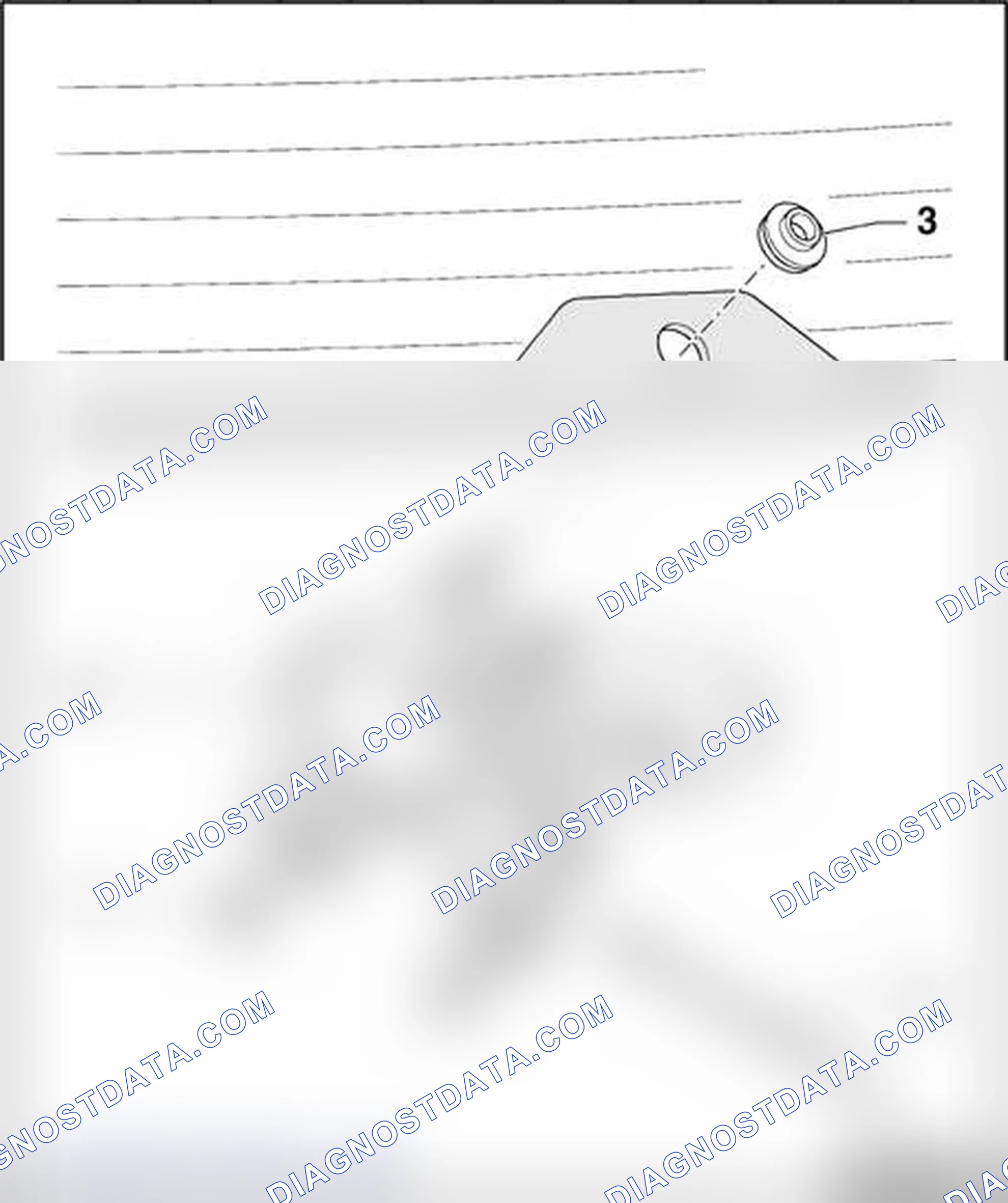 Scheme 182: Rear window wiper motor, assembly