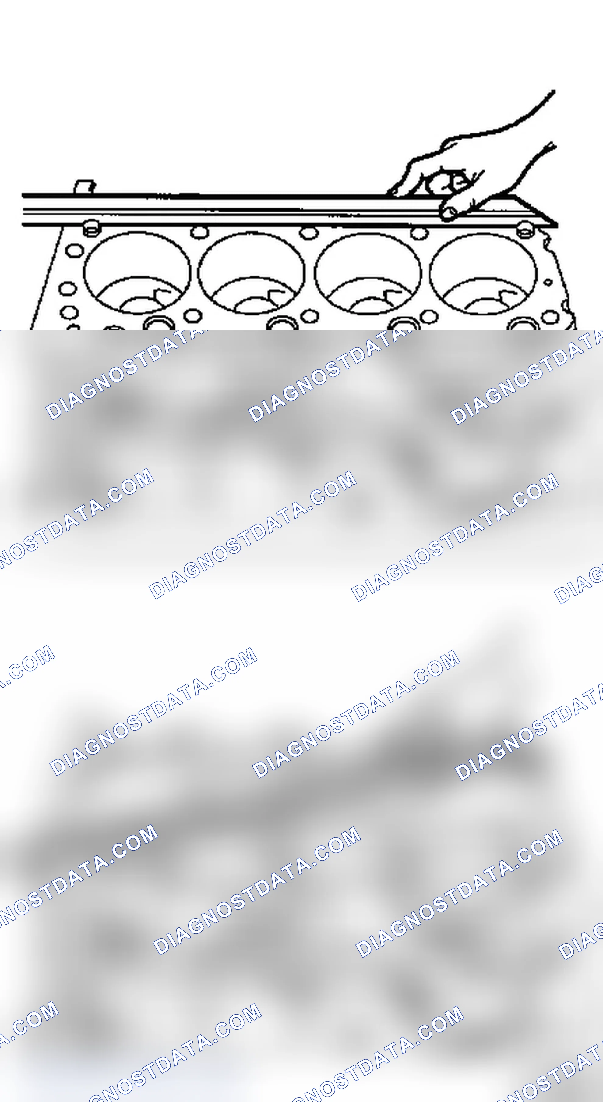 Repair Engine Using an Engine Short Block (Y 17 DT)