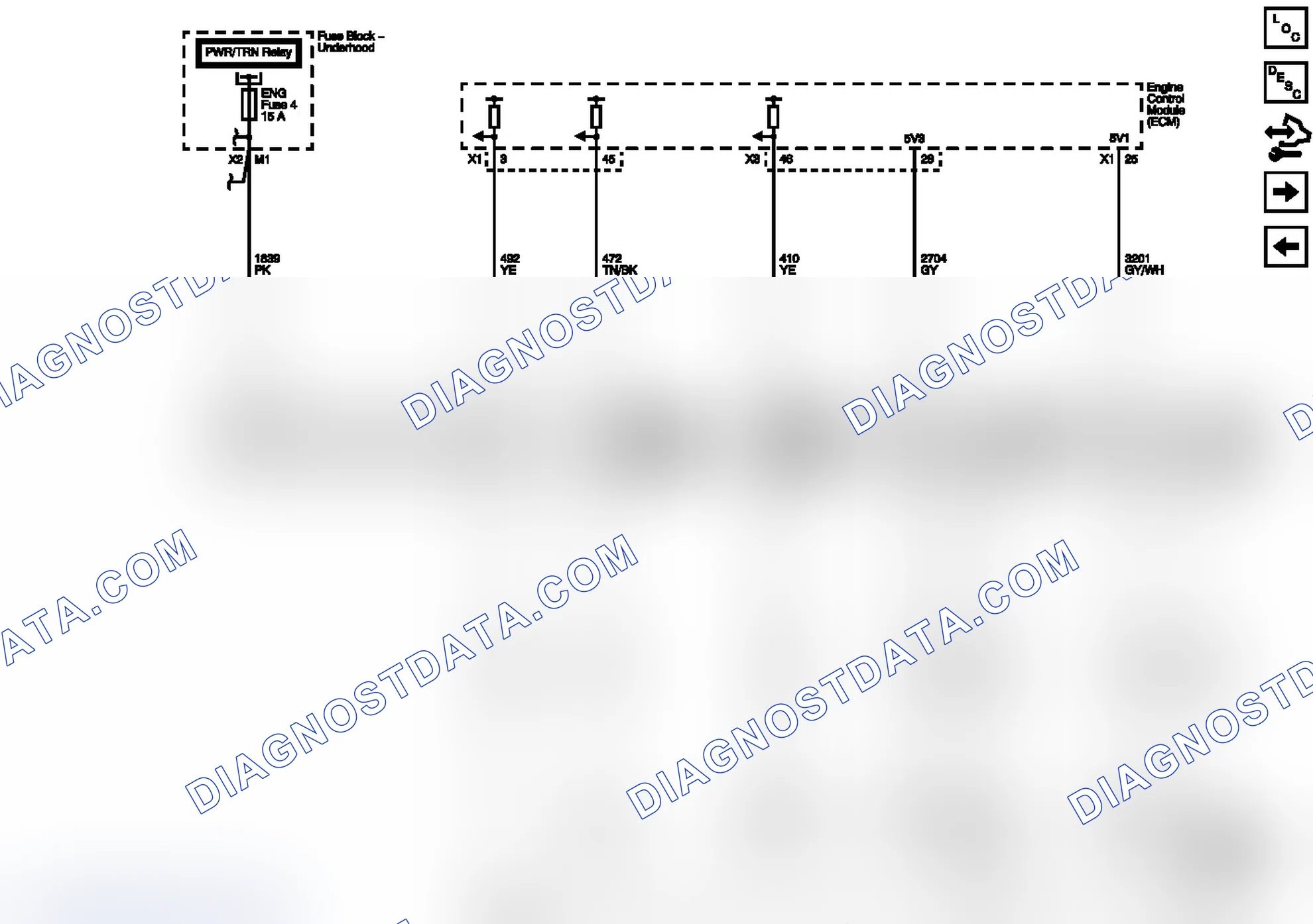 Scheme 90: Engine Data Sensors - Pressure And Temperature