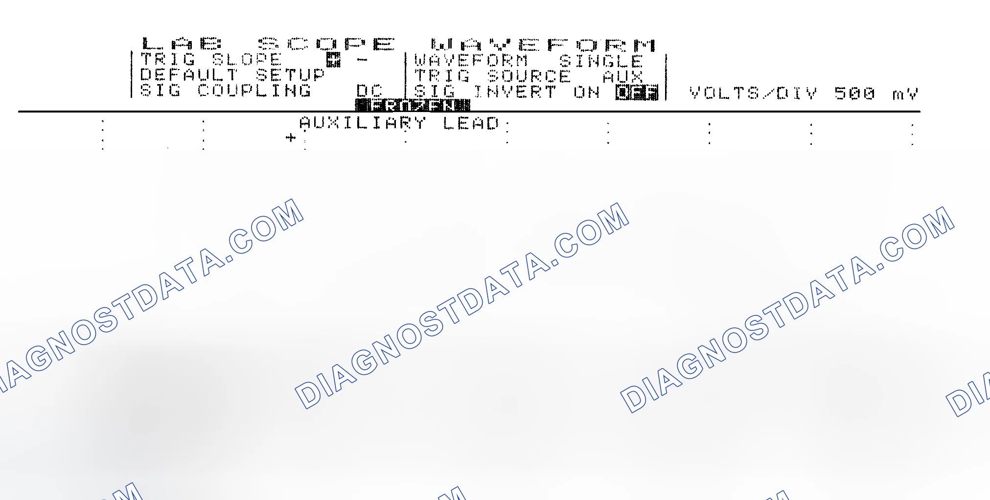 Scheme 14: Single Injector w/Excessive Current Flow - Current Pattern
