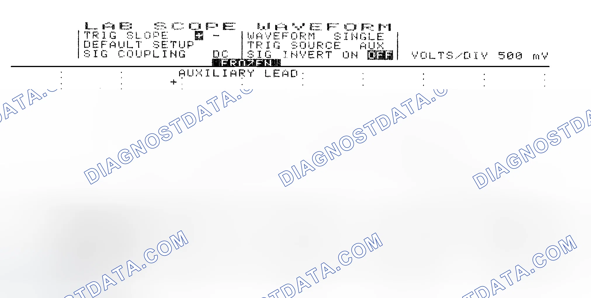 Scheme 14: Single Injector w/Excessive Current Flow - Current Pattern