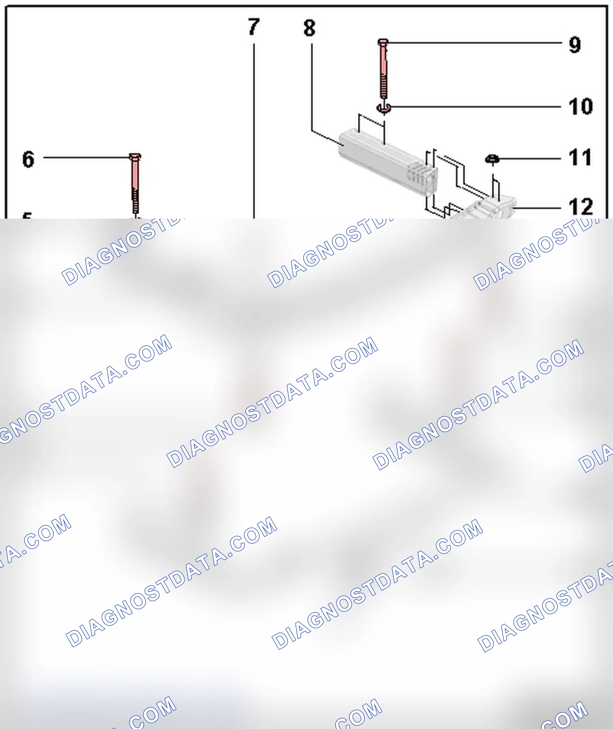 Scheme 18: REAR BUMPER IMPACT MEMBER OVERVIEW