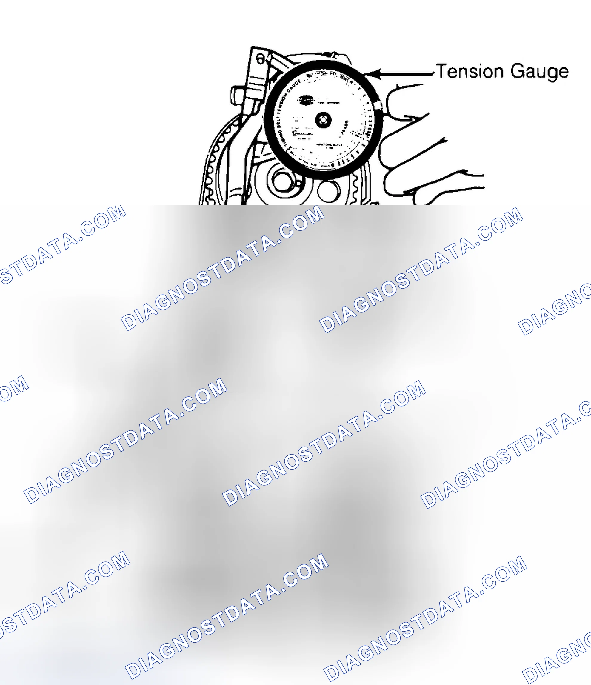 Scheme 3: Adjusting Typical Timing Belt Tension