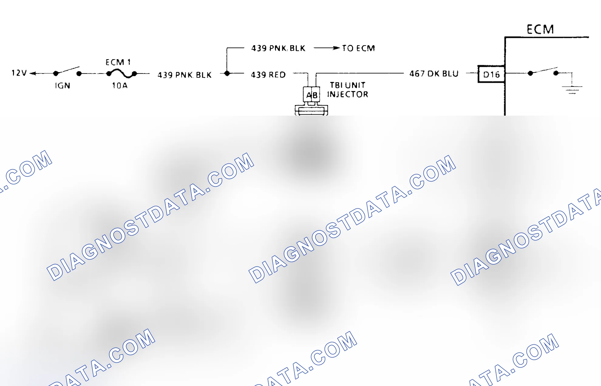 Scheme 68: Code 42 Schematic (2.5L) Electronic Spark Timing