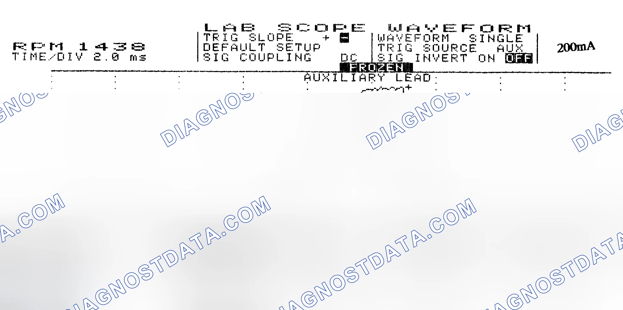 Scheme 15: Single Injector w/Normal Current Flow - Current Pattern
