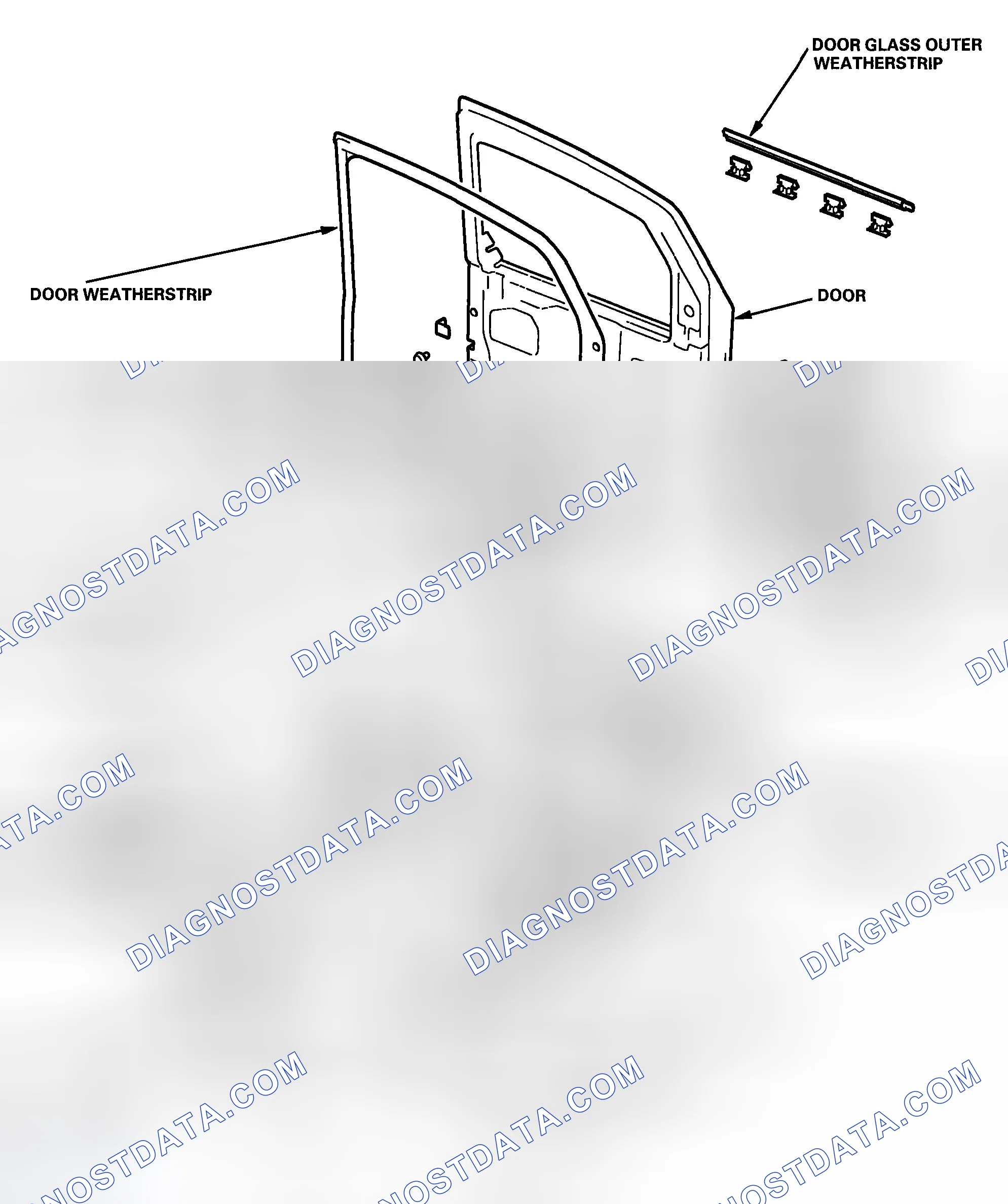 Scheme 1: Component Location Index - Front Door