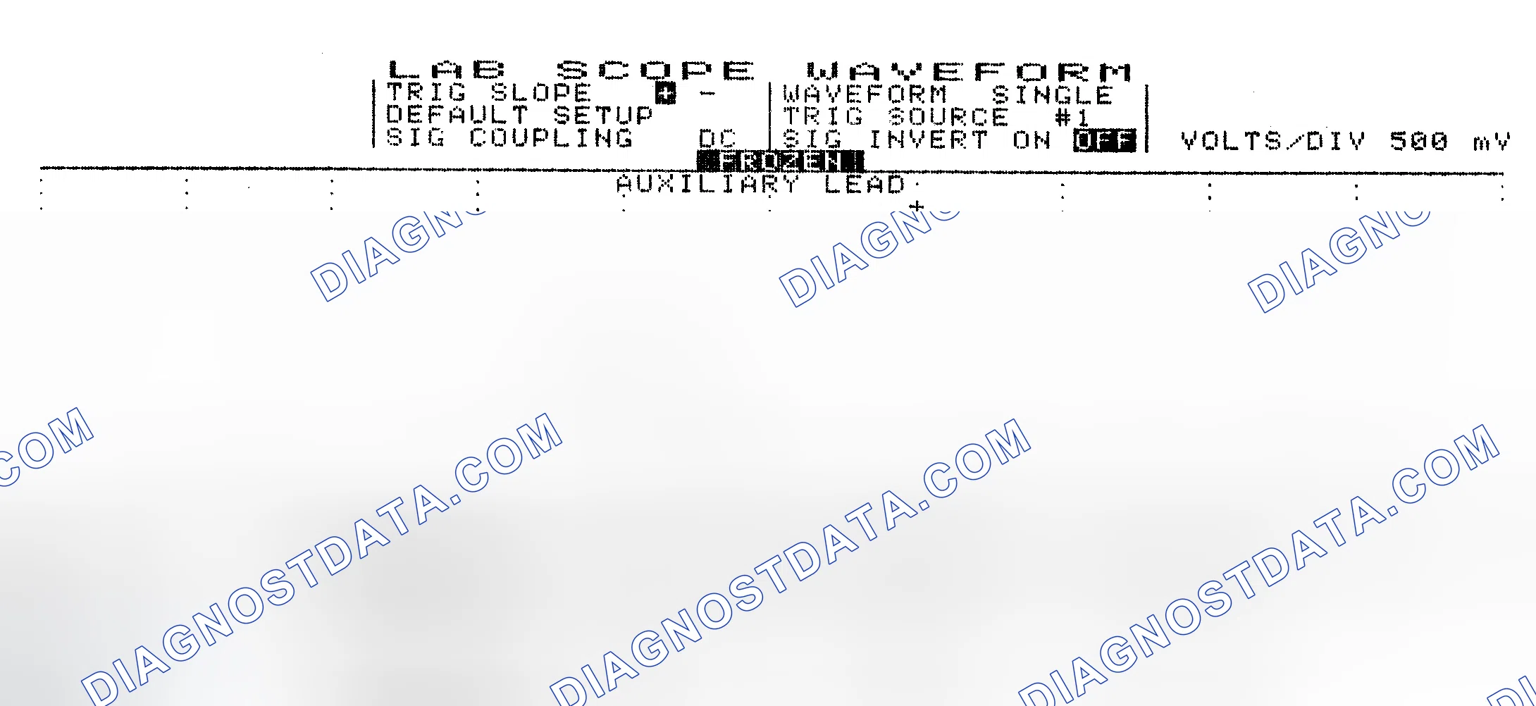 Scheme 10: Single Injector w/Excessive Current Flow - Current Pattern