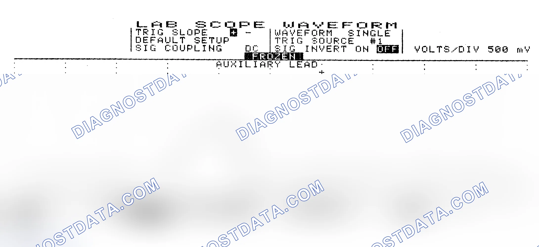 Scheme 10: Single Injector w/Excessive Current Flow - Current Pattern