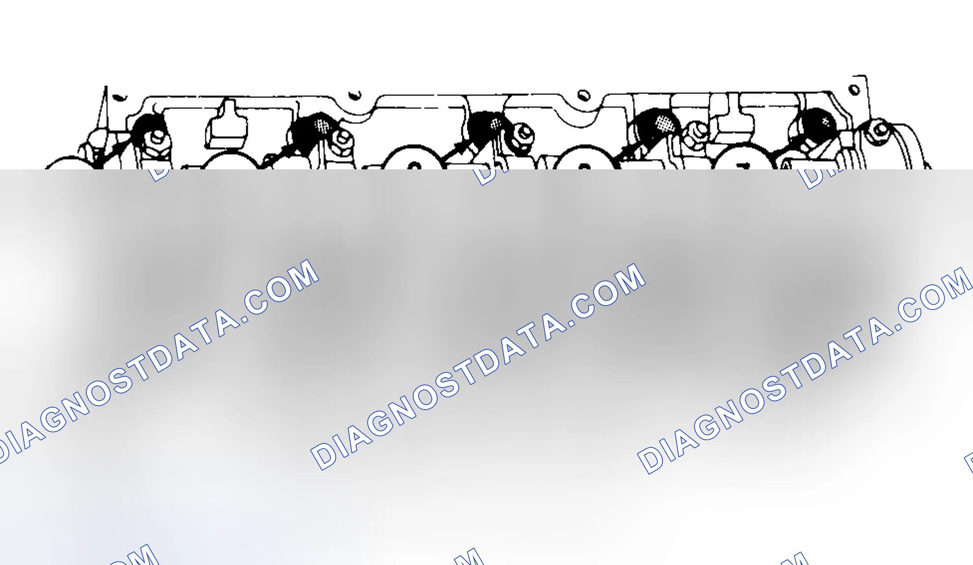 Scheme 7: Typical Cylinder Head Tightening or Loosening Sequence