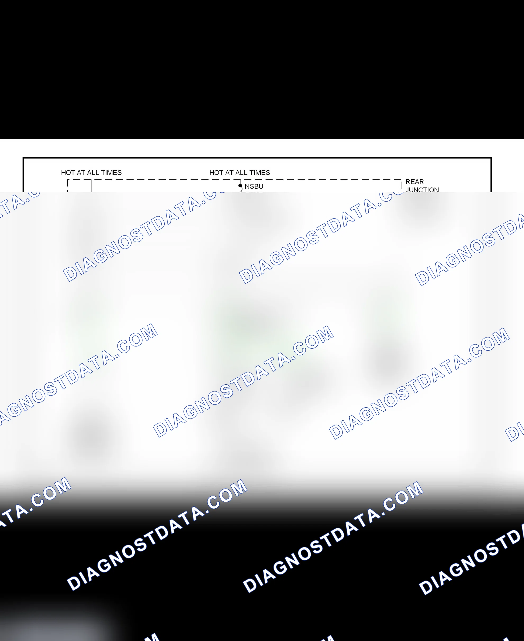 Scheme 73: Back-Up Lights Wiring Diagram (Seville)