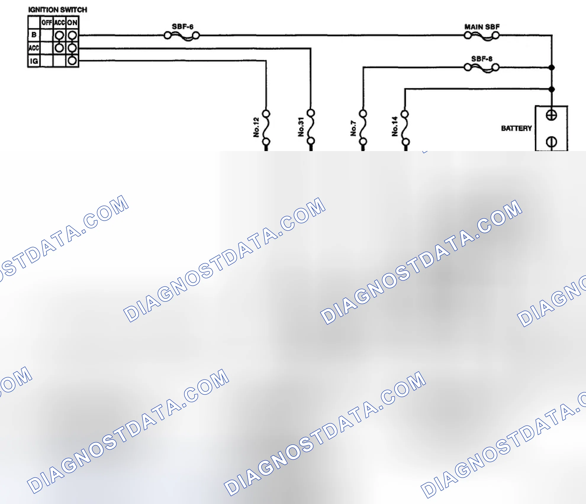 Scheme 66: BODY INTEGRATED UNIT POWER SUPPLY AND GROUND CIRCUIT