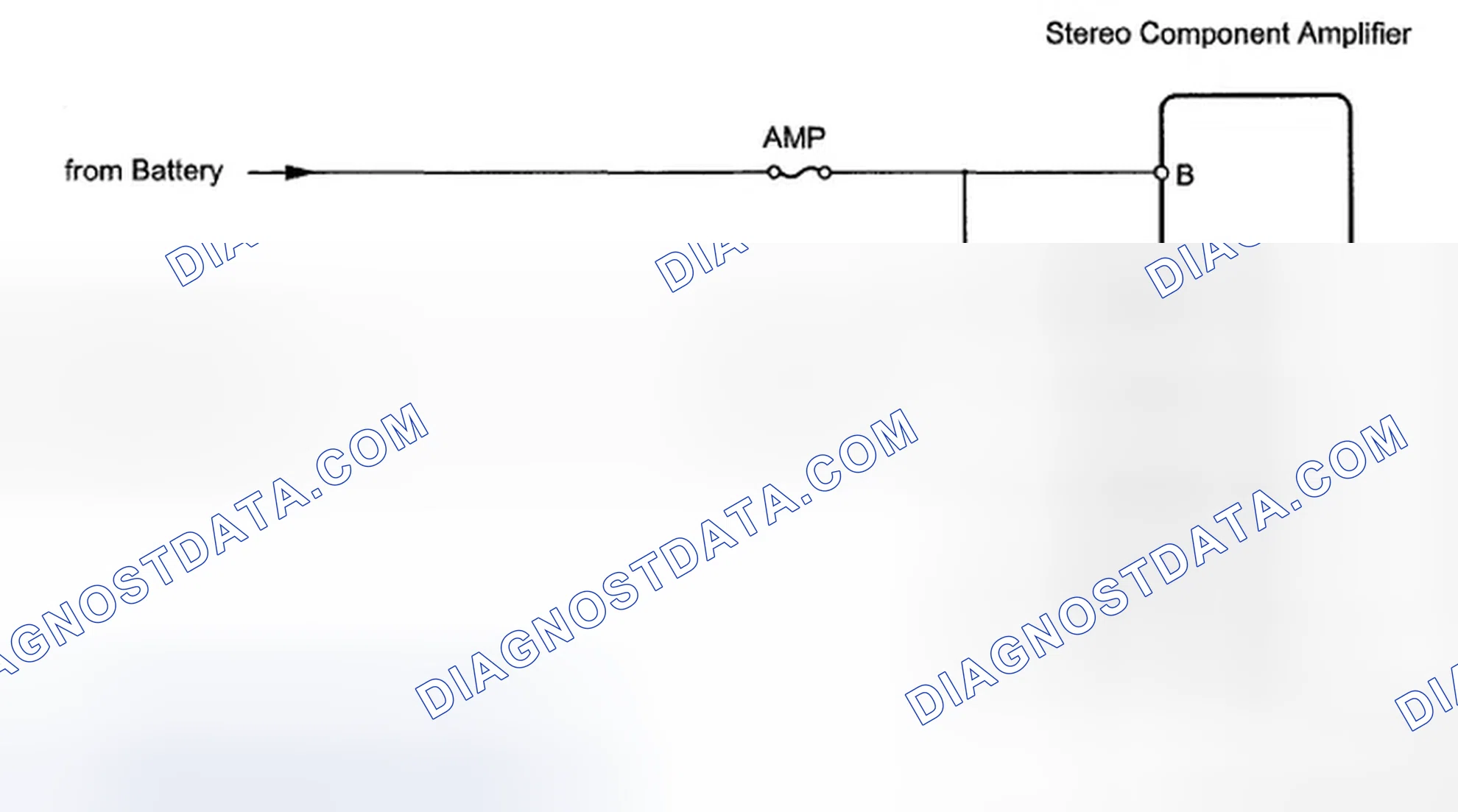 Scheme 46: Stereo Component Amplifier Power Source Wiring Diagram