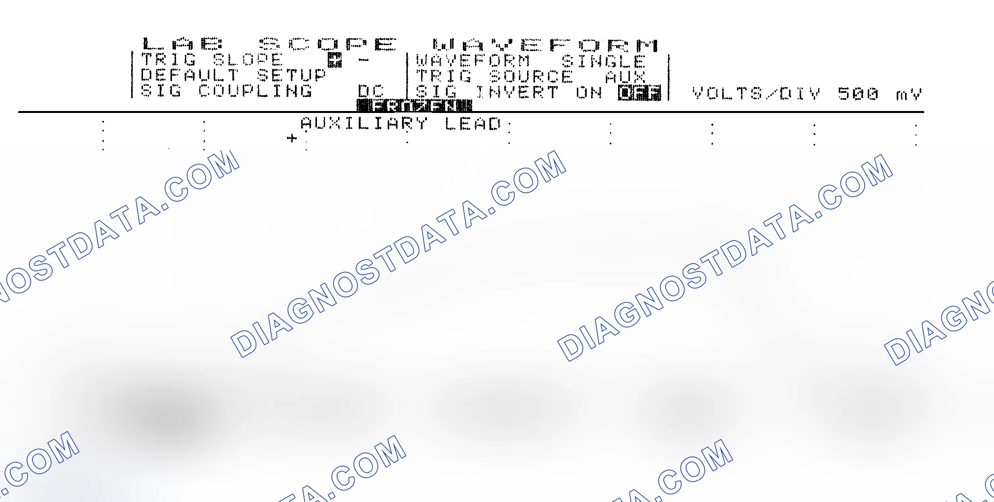 Scheme 14: Single Injector w/Excessive Current Flow - Current Pattern