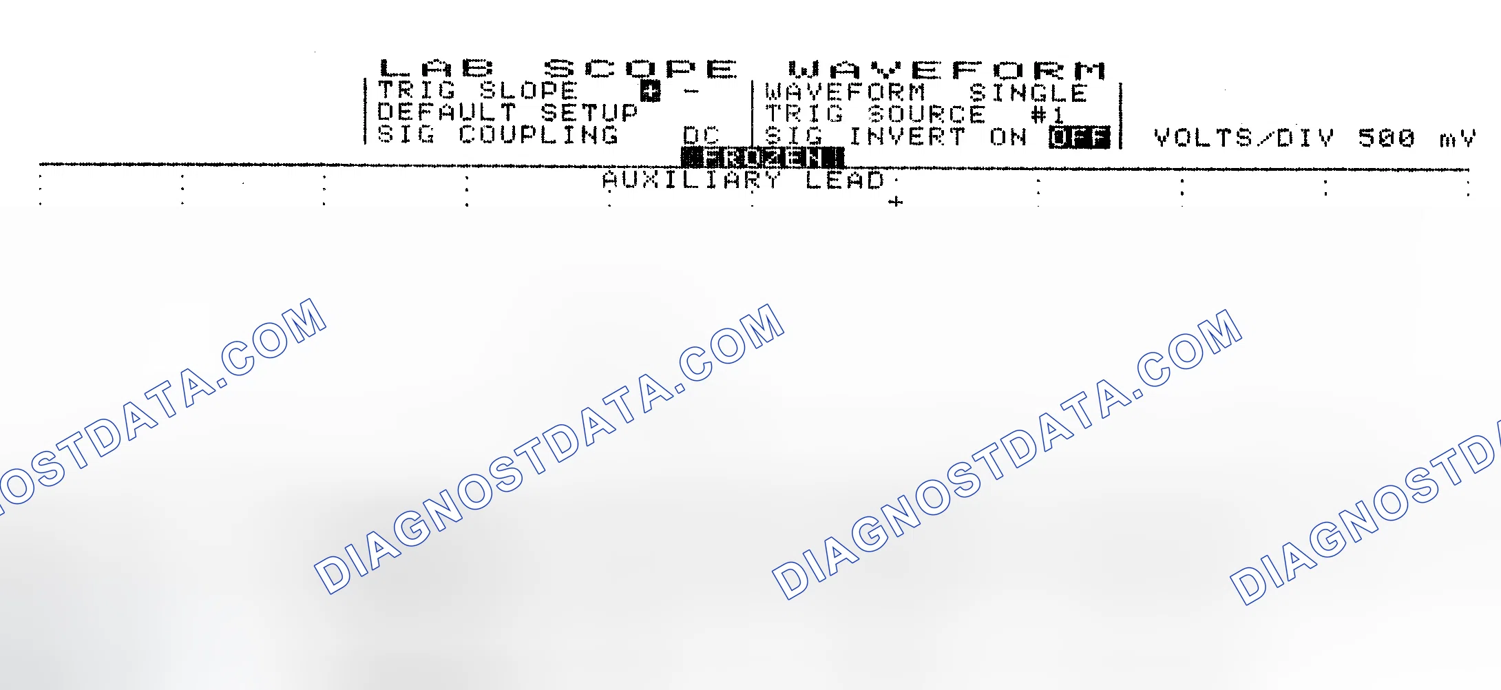 Scheme 10: Single Injector w/Excessive Current Flow - Current Pattern