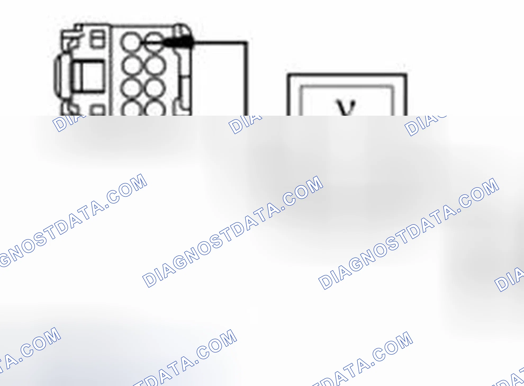 Scheme 59: PINPOINT TEST M: THE FLM DOES NOT RESPOND TO THE SCAN TOOL