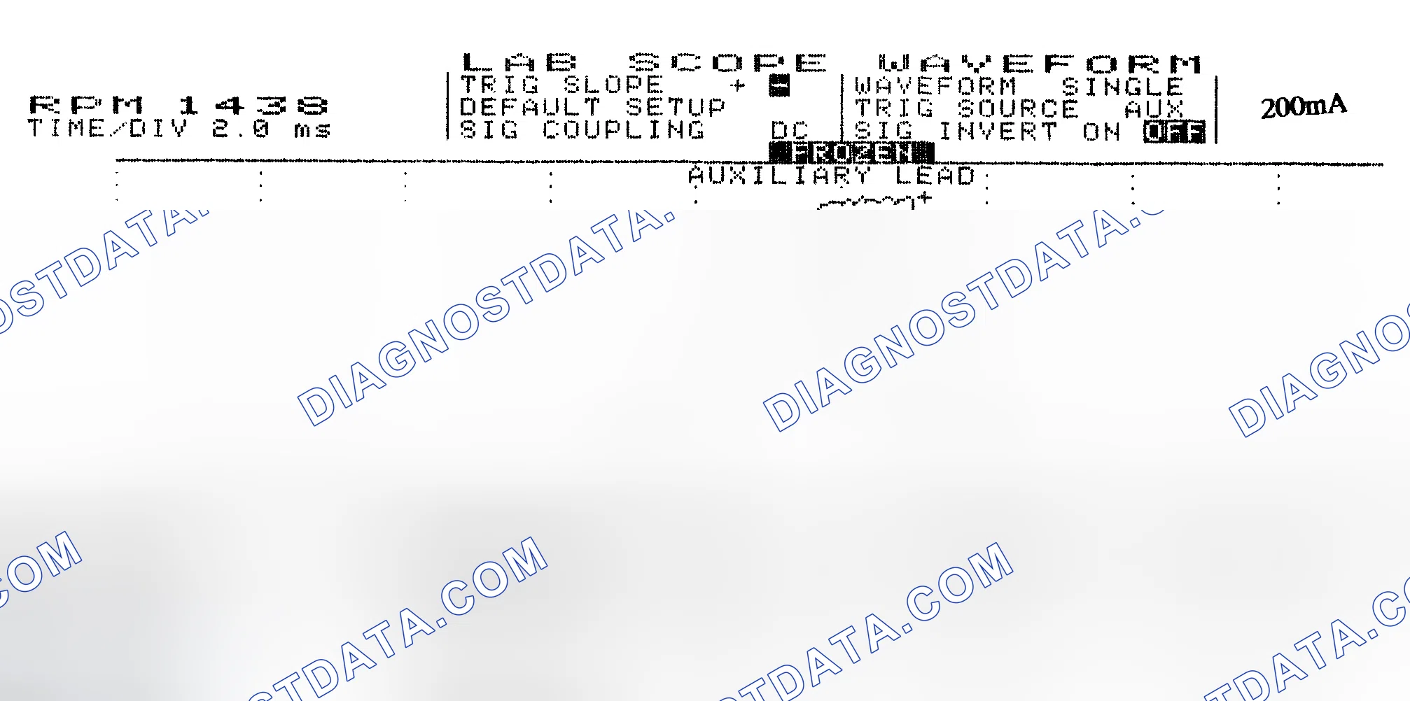 Scheme 15: Single Injector w/Normal Current Flow - Current Pattern