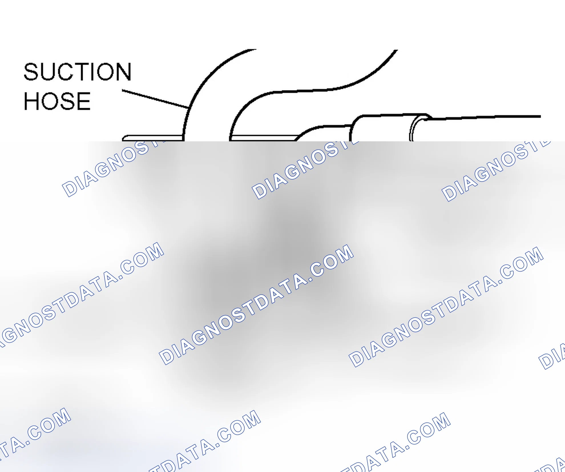 Scheme 80: >> B << PRESSURE HOSE/SUCTION HOSE INSTALLATION