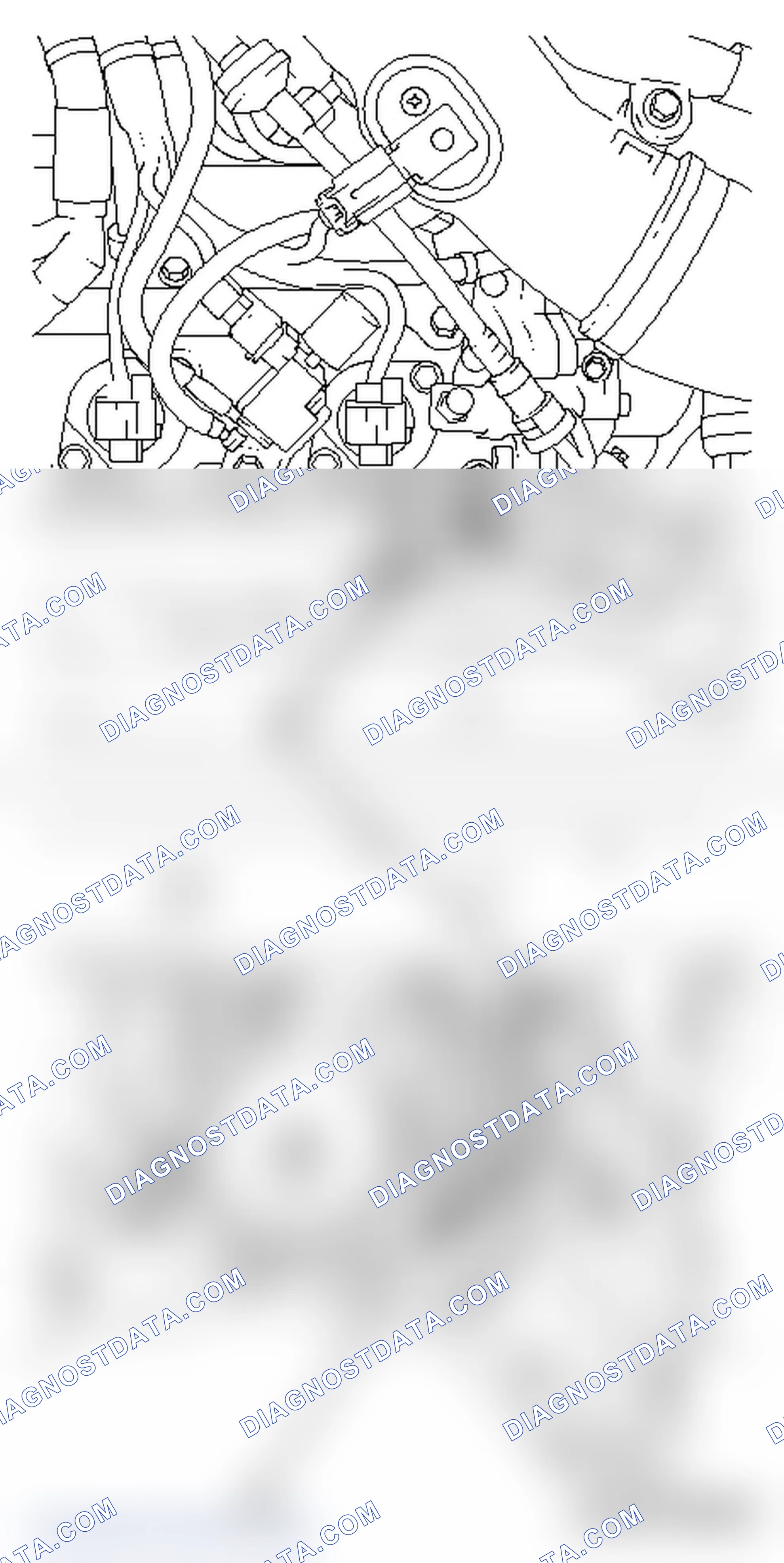 Replace Upper Coolant Pipe