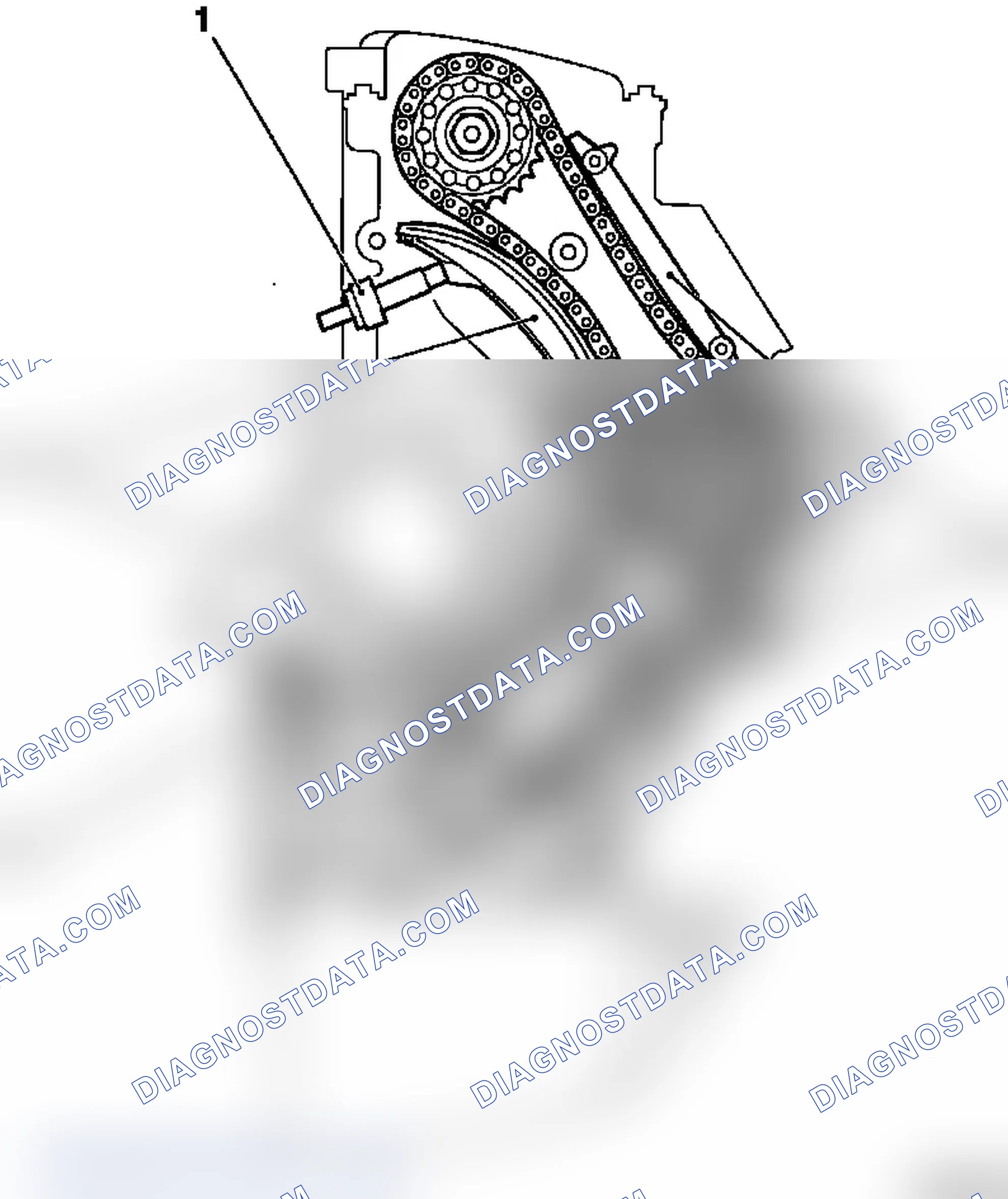 Engine Timing Side - Timing Case Engine, Engine Att. Parts - Vectra-B