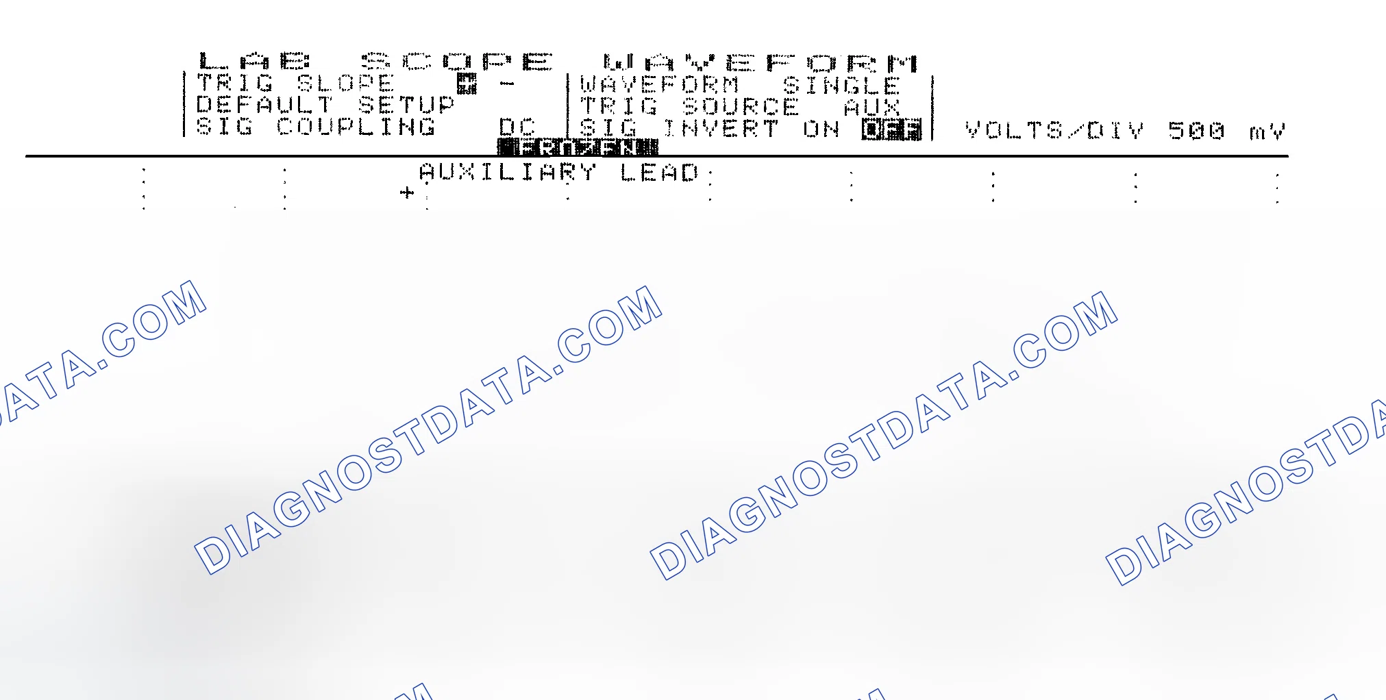 Scheme 14: Single Injector w/Excessive Current Flow - Current Pattern
