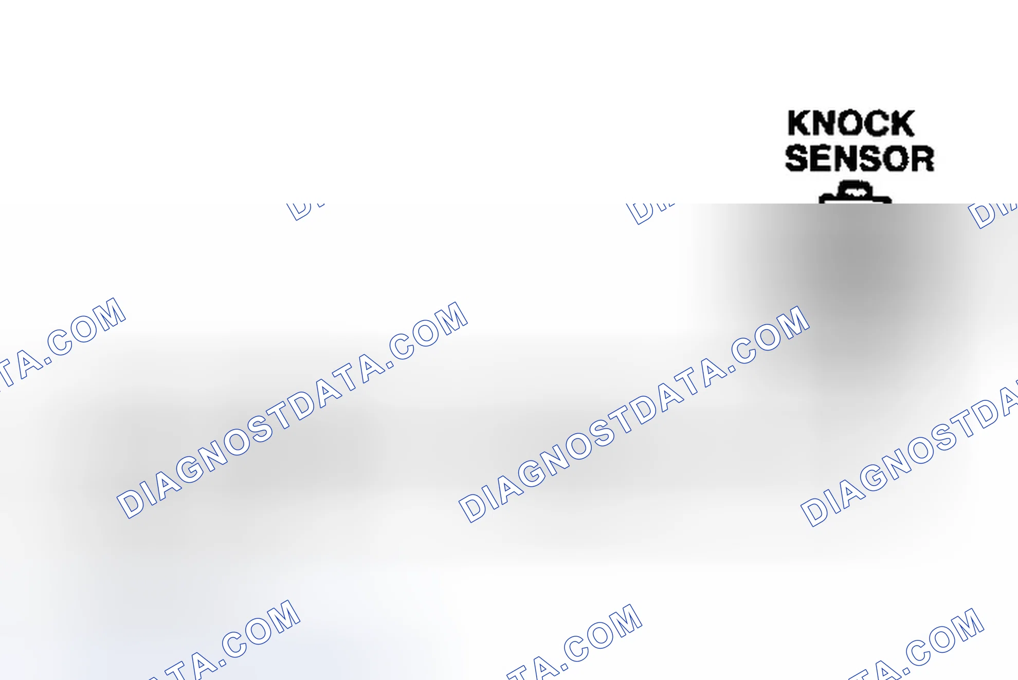 Scheme 324: Single KS Sensor Test Circuits & Connector Terminals
