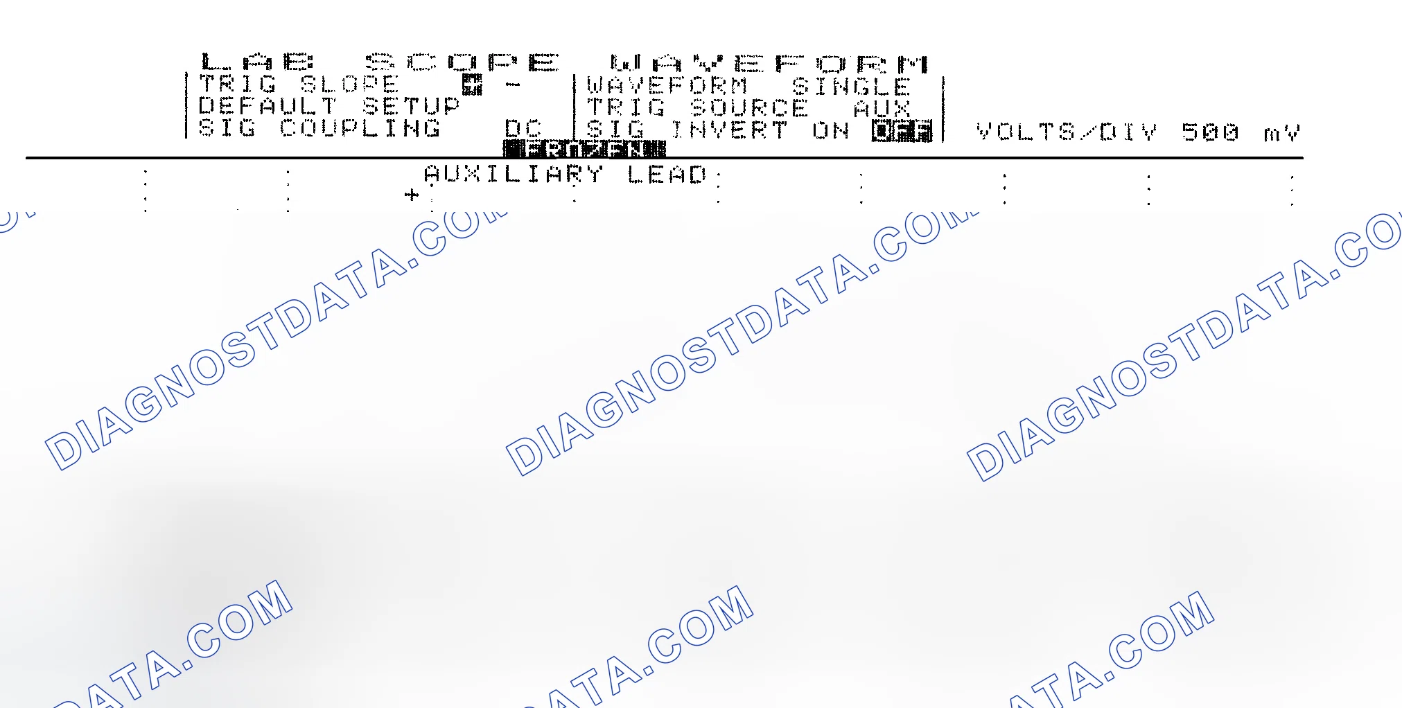 Scheme 14: Single Injector w/Excessive Current Flow - Current Pattern